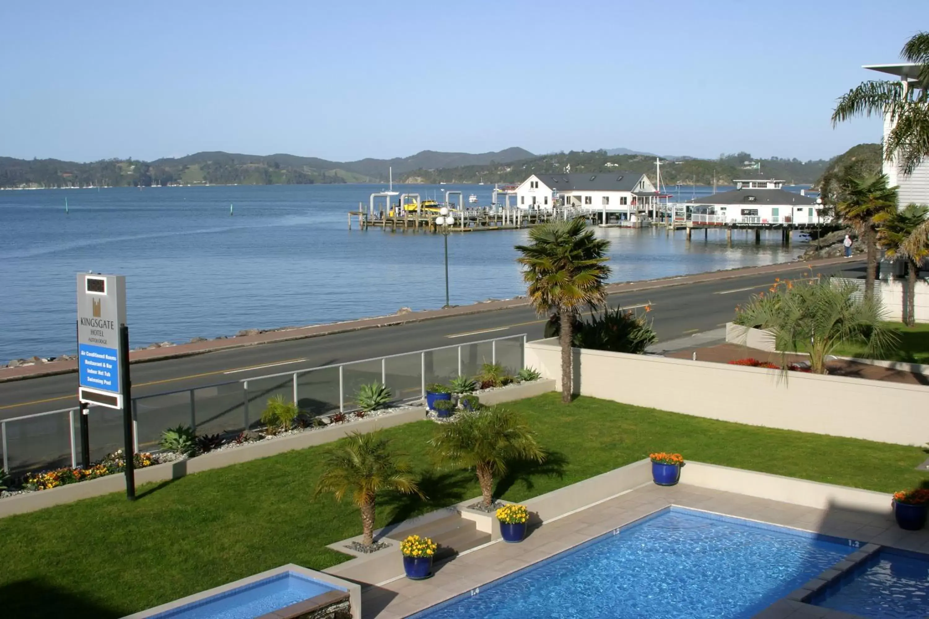 View (from property/room), Pool View in Kingsgate Hotel Autolodge Paihia