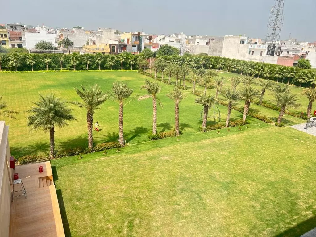 Garden in Palasa Hotel