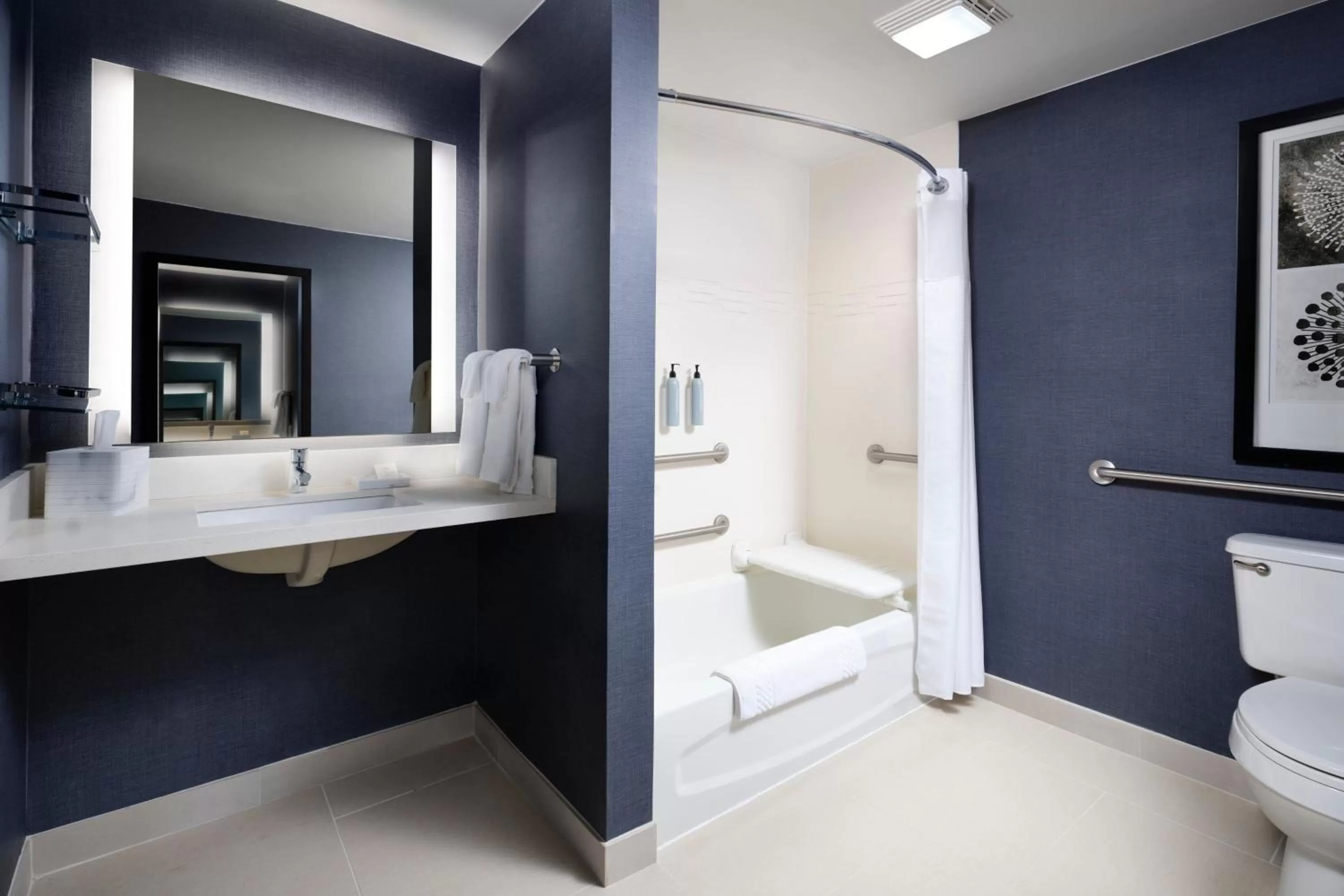 Bathroom in Residence Inn Mount Olive At International Trade Center