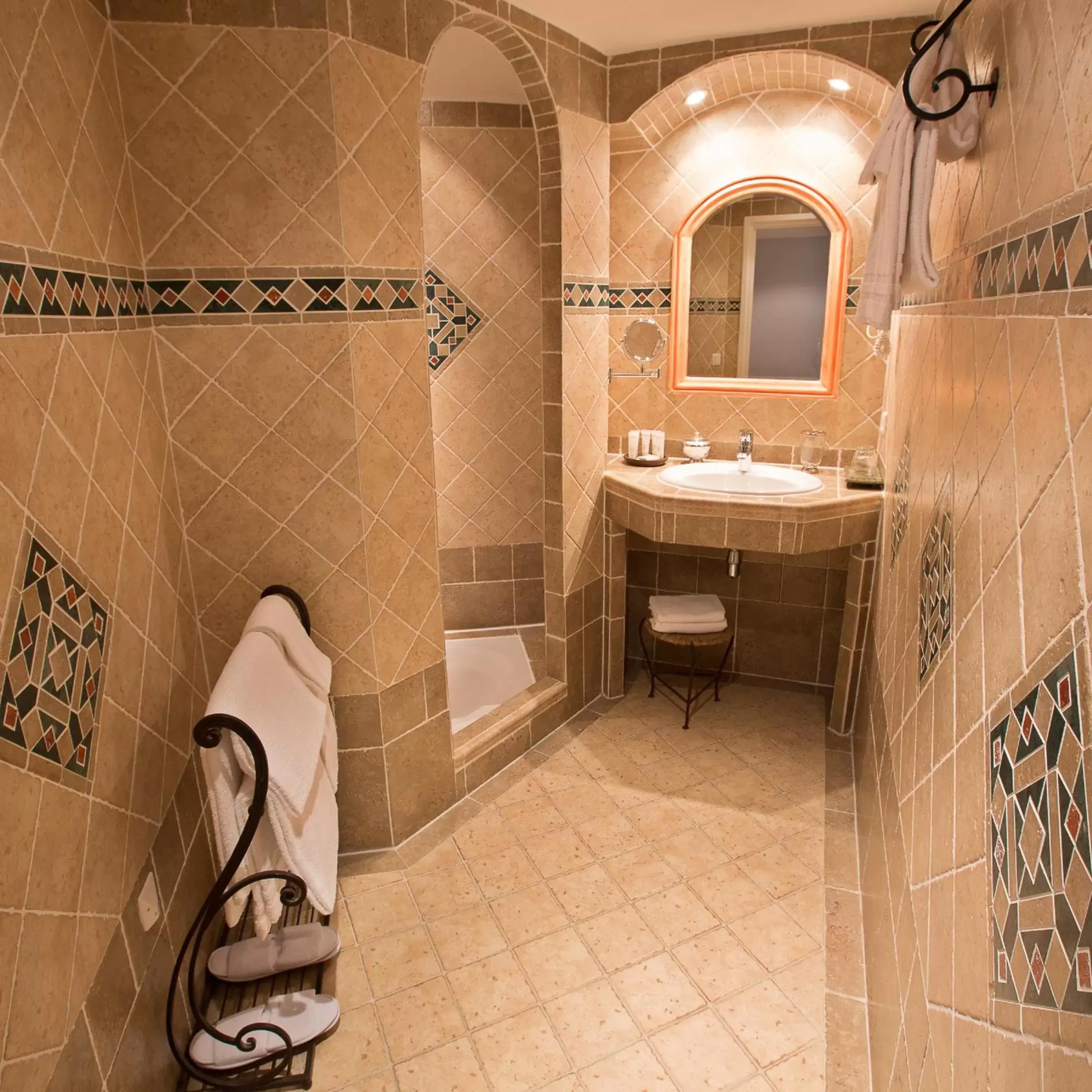Bathroom in Hotel Restaurant & Spa L'Ostella