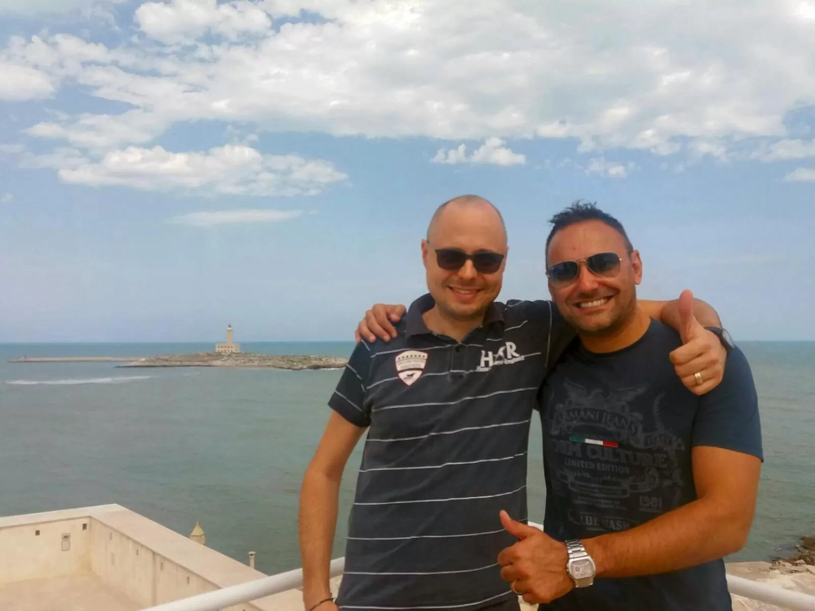 People in Rocca Sul Mare Hotel