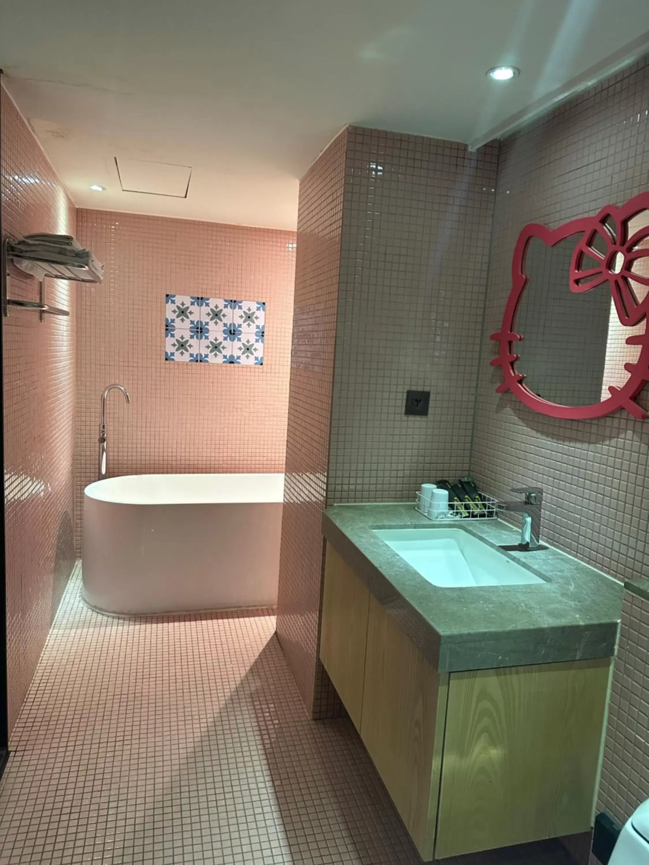 Bathroom in CHECK inn Taichung Wenxin Zhongqing