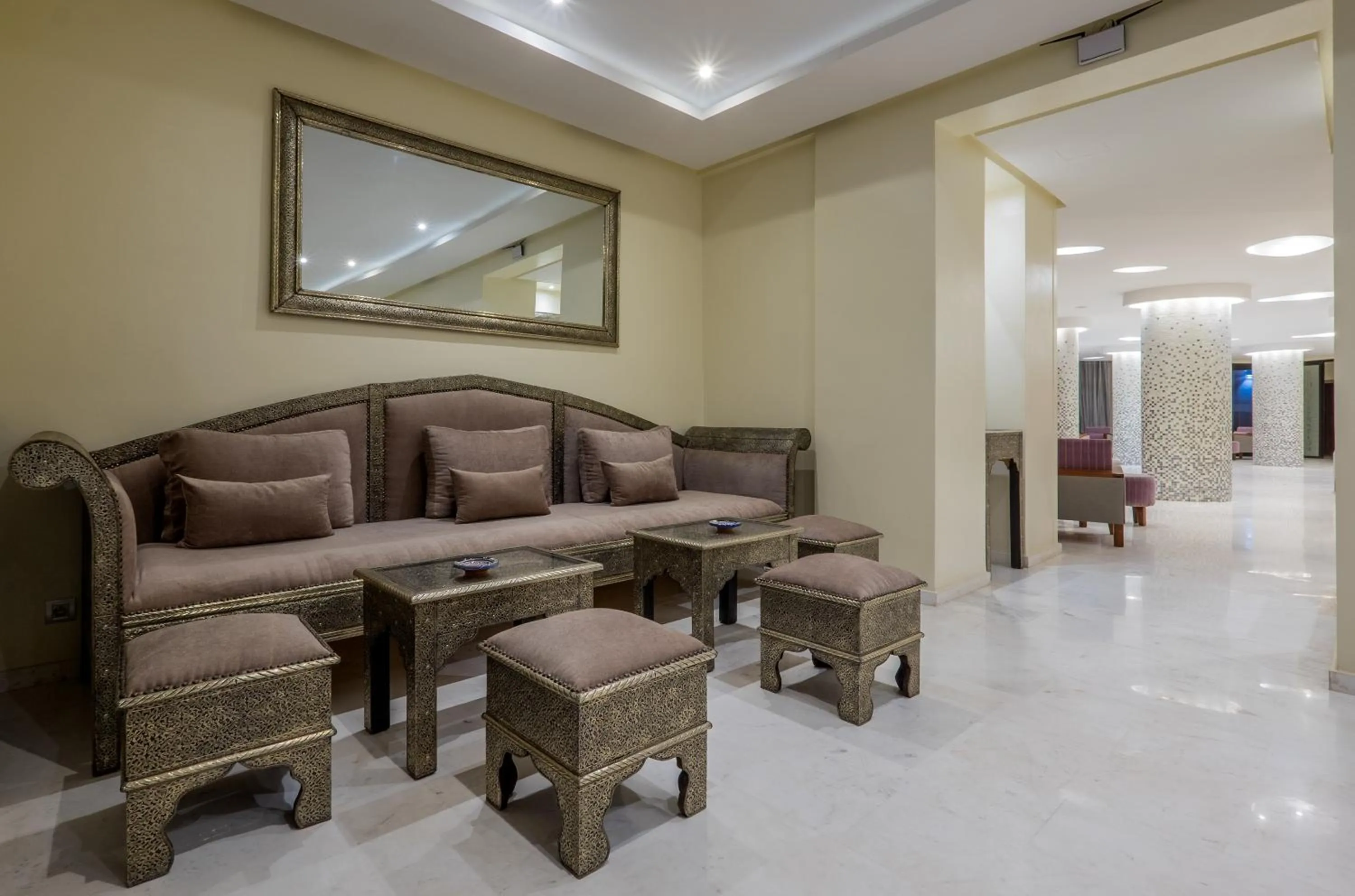 Decorative detail in Hotel Ayoub & Spa