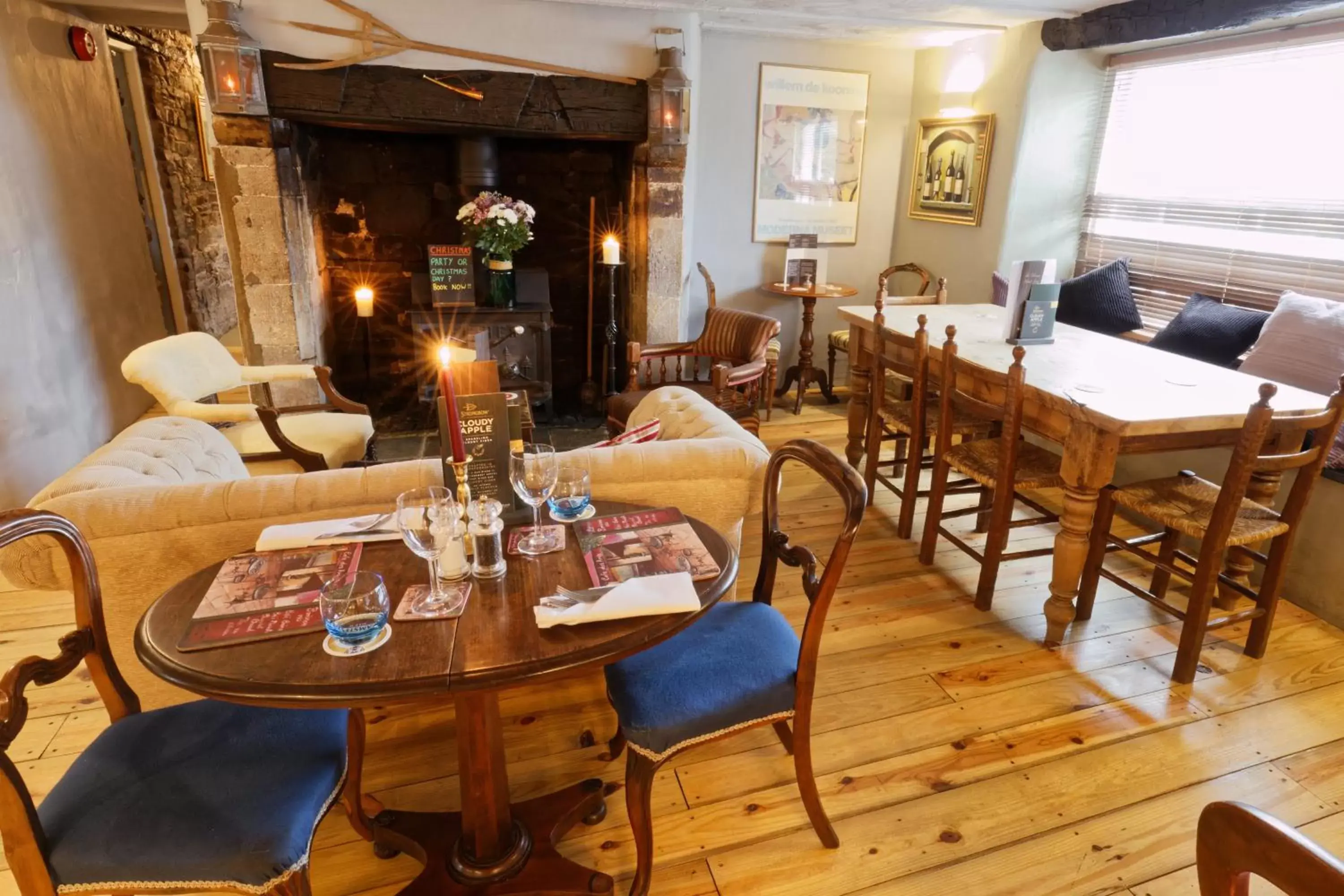 Seating area, Restaurant/Places to Eat in Rams Head Inn