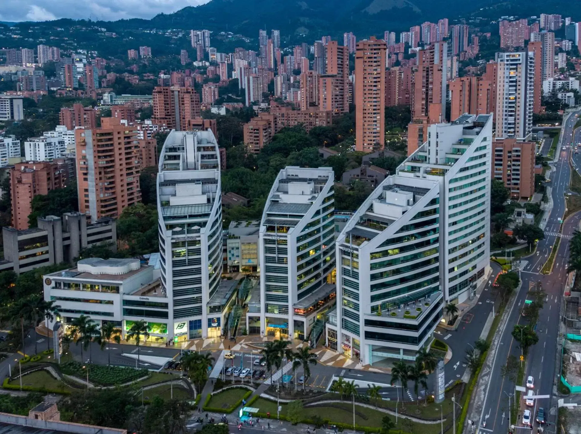 Bird's eye view, Bird's-eye View in Hotel San Fernando Plaza