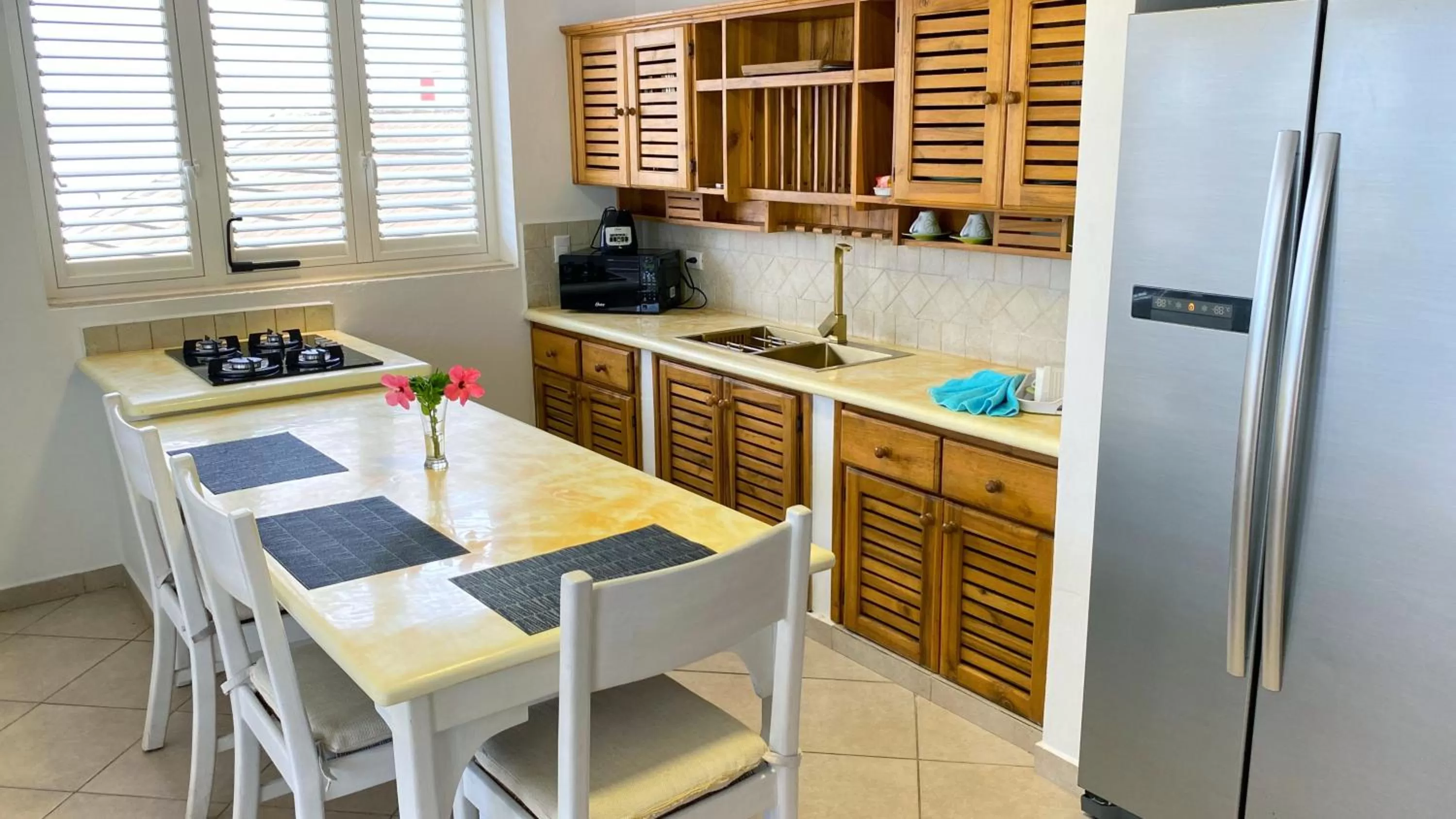 Kitchen or kitchenette in Albachiara Hotel - Las Terrenas