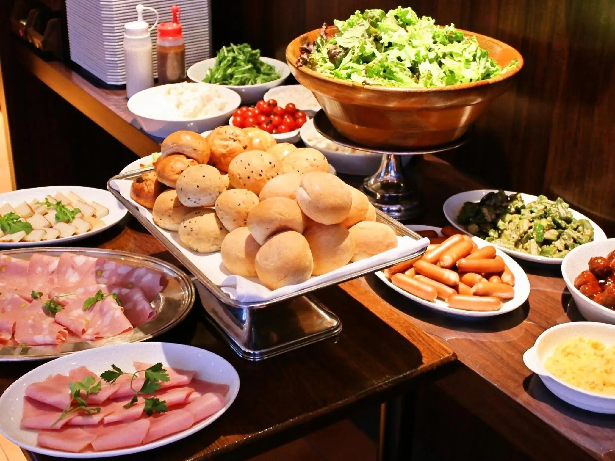 Buffet breakfast, Food in APA Hotel Shimbashi Toranomon