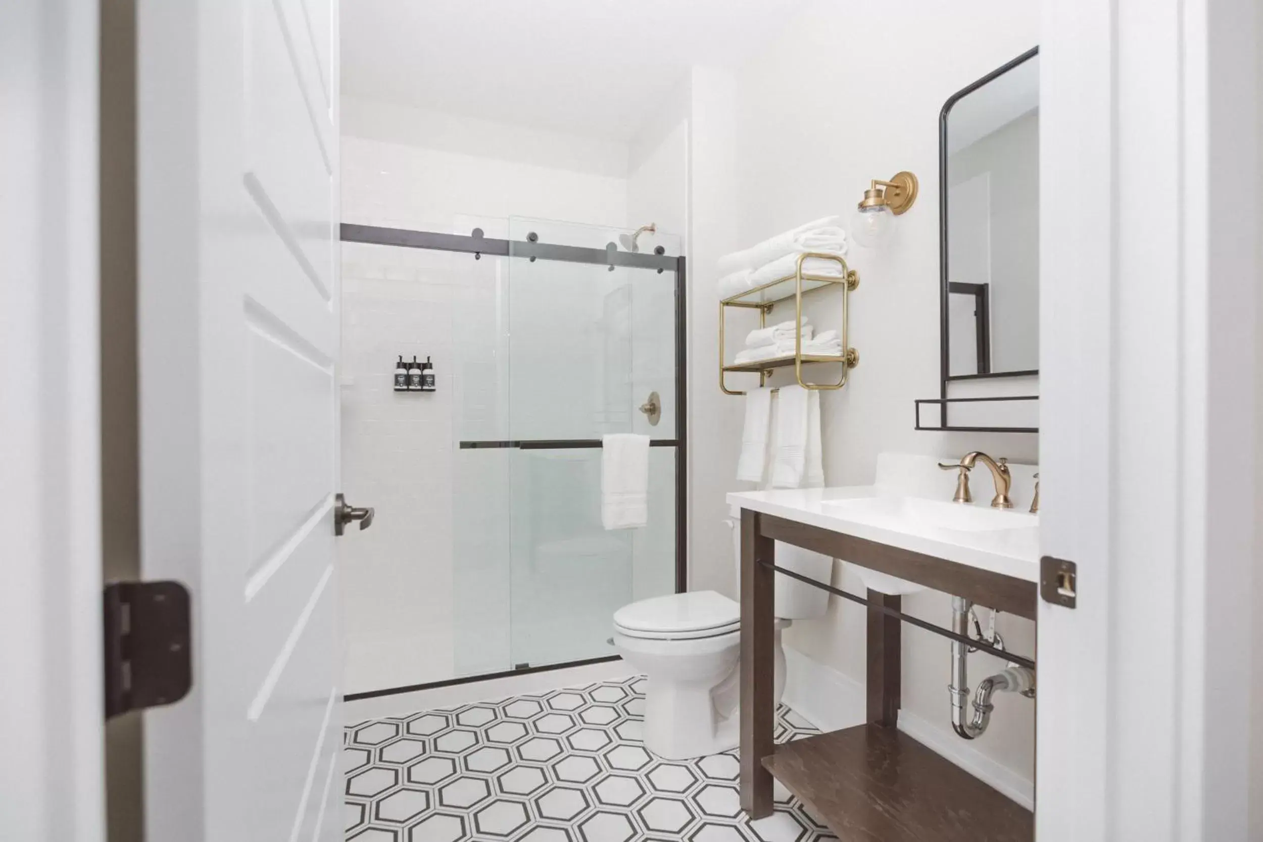 Bathroom in Hancock House