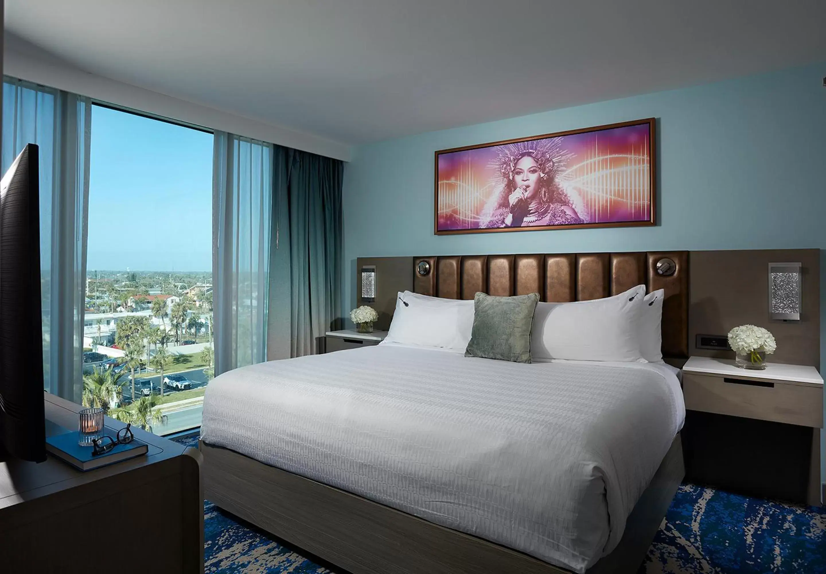 Bedroom, Bed in Hard Rock Hotel Daytona Beach