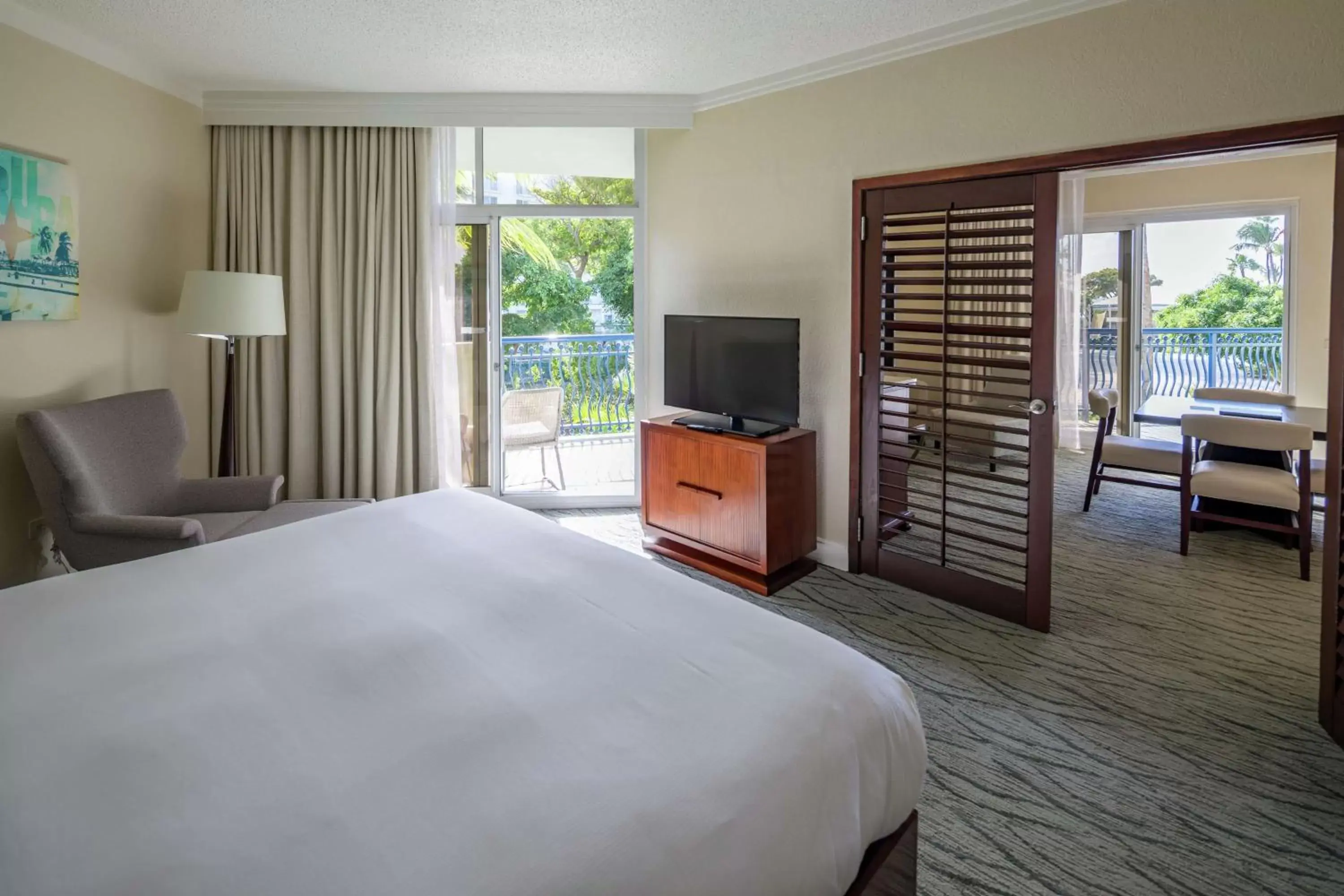 Bedroom in Hilton Aruba Caribbean Resort & Casino