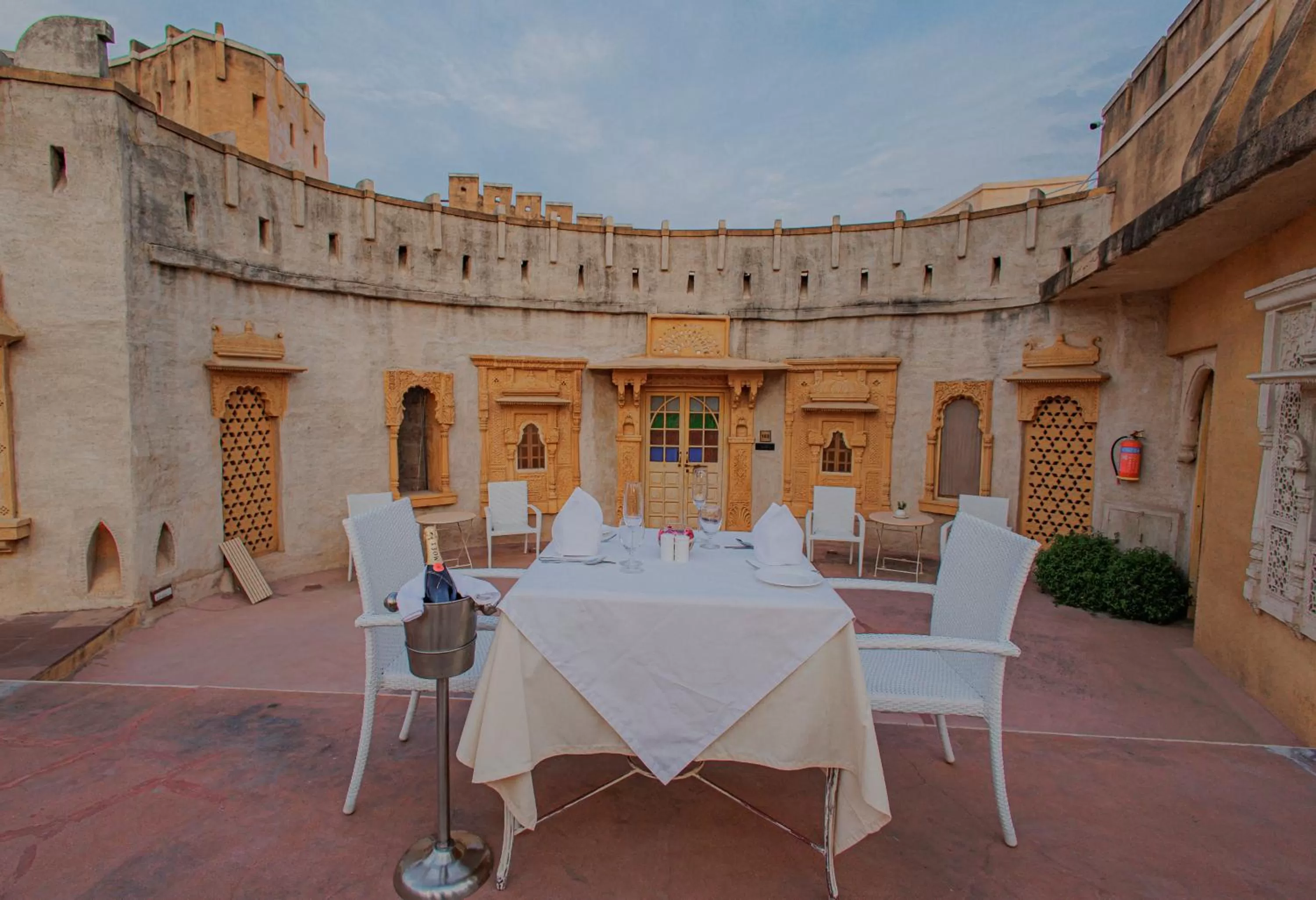 Restaurant/places to eat in Ajit Bhawan - A Palace Resort