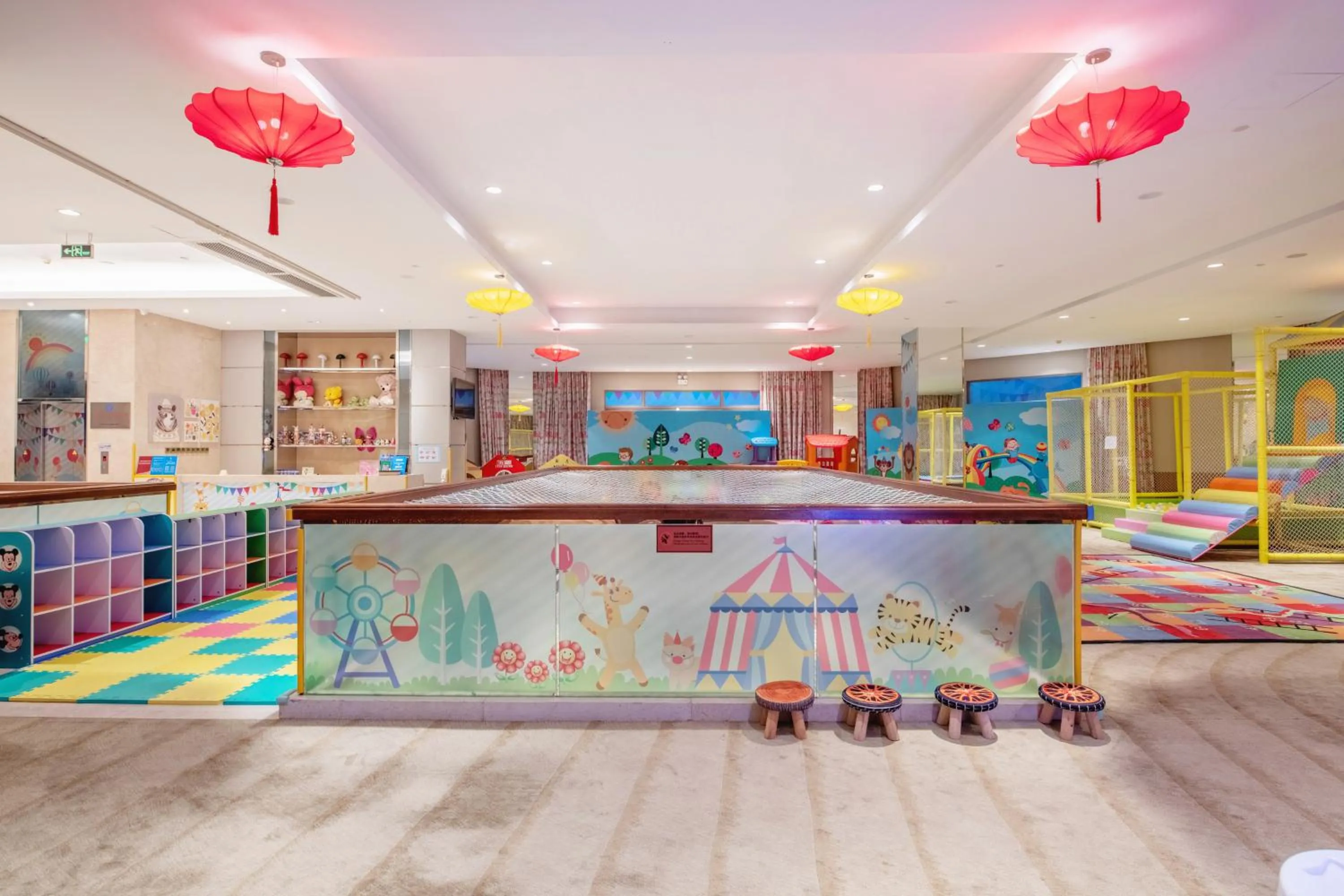 Children play ground in Mission Hills Hotel Resorts Dongguan