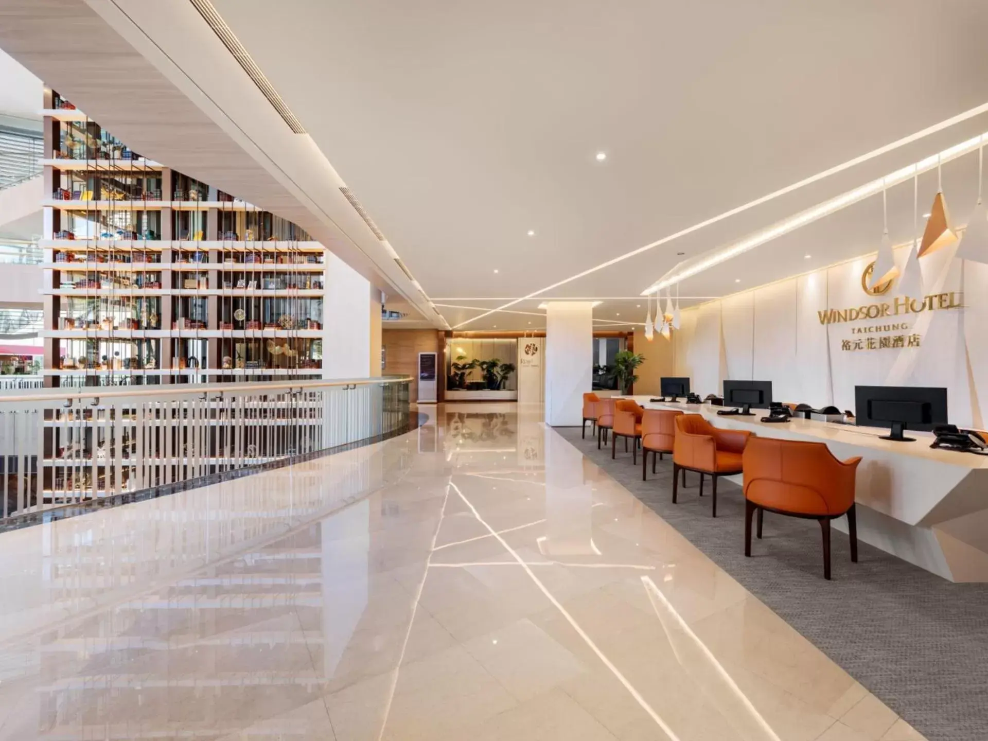 Lobby or reception in Windsor Hotel Taichung Lobby or reception in Windsor Hotel Taichung