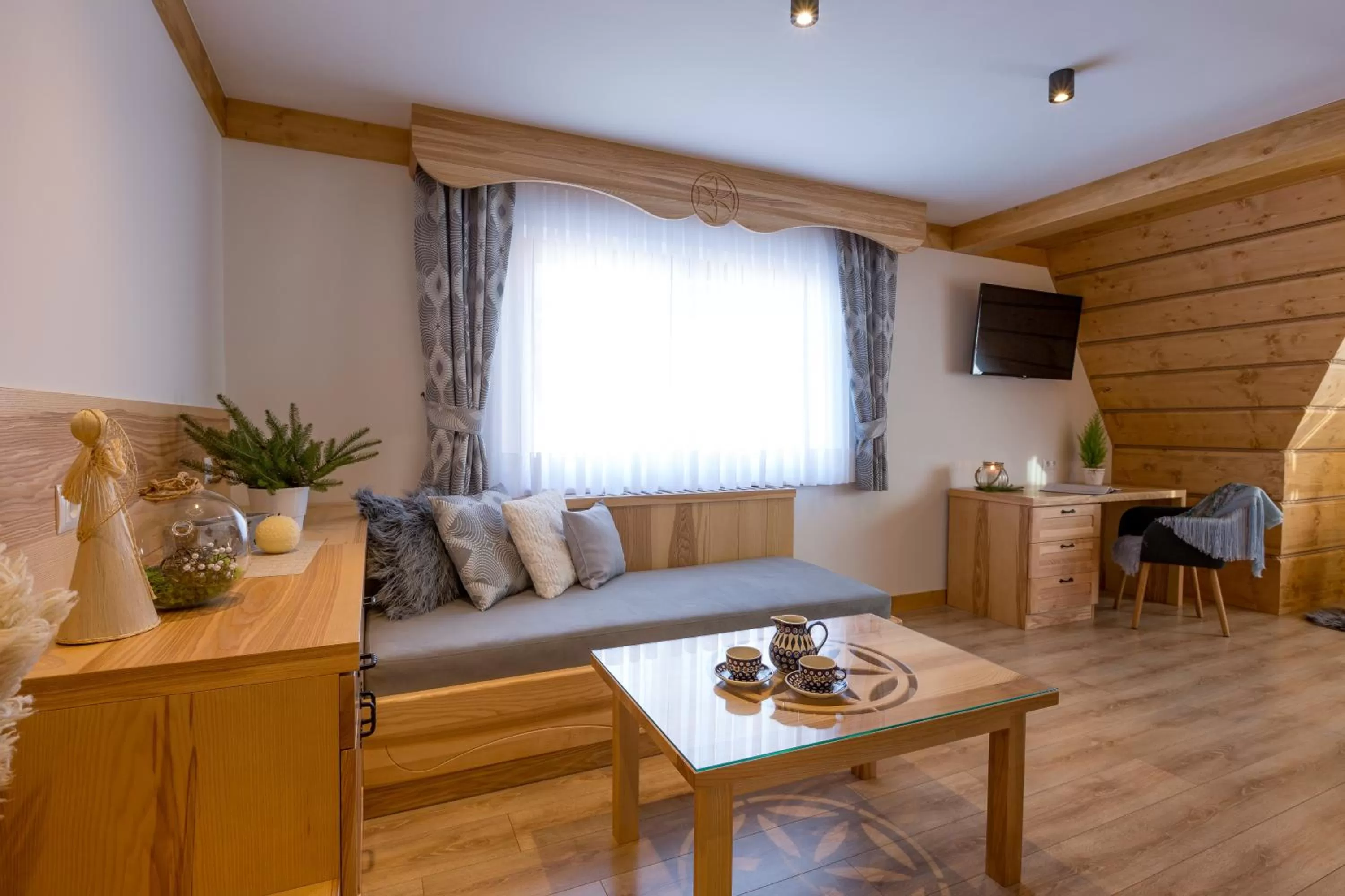 Living room in Willa Góralsko Riwiera