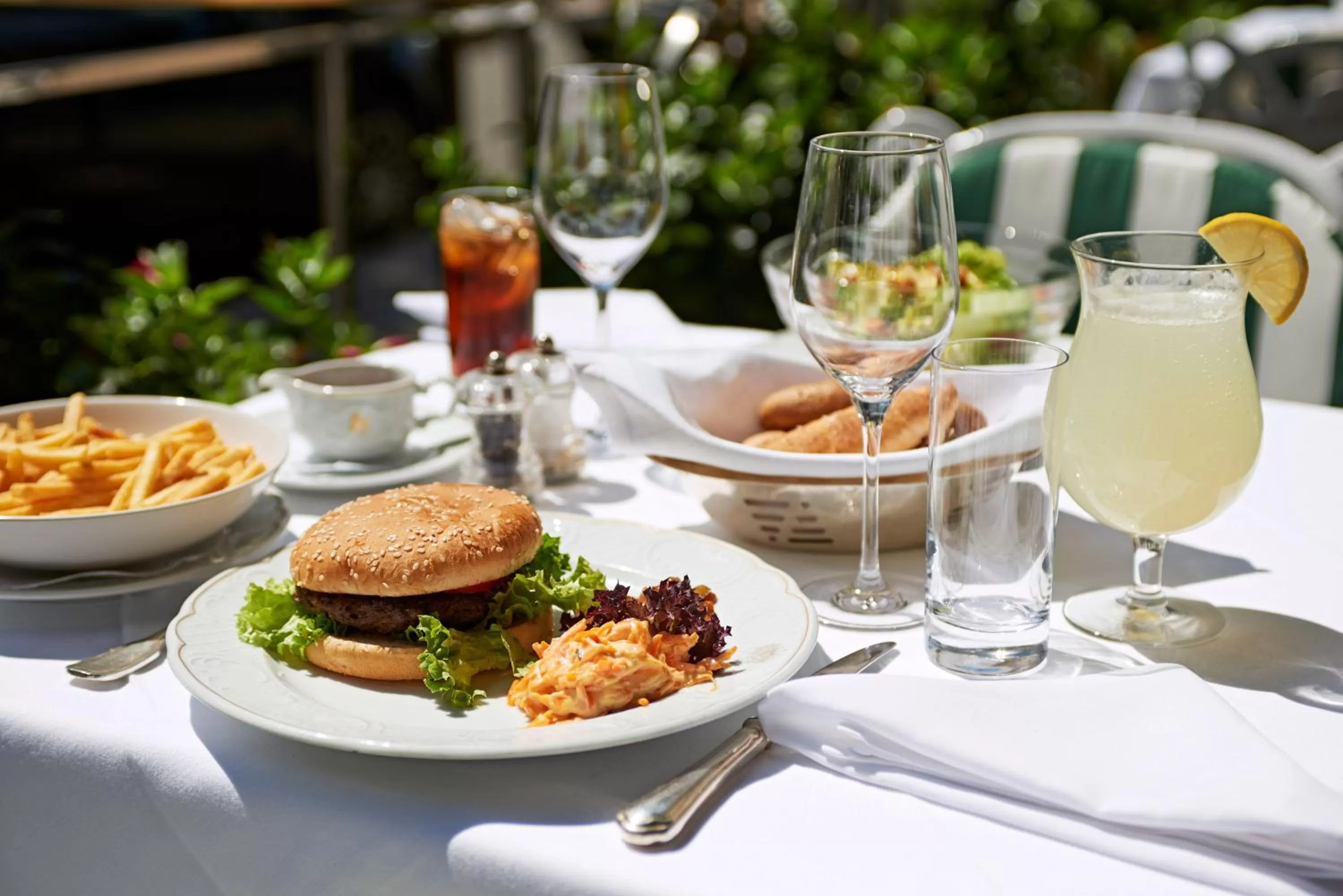 Restaurant/places to eat in Grand Hotel Wien