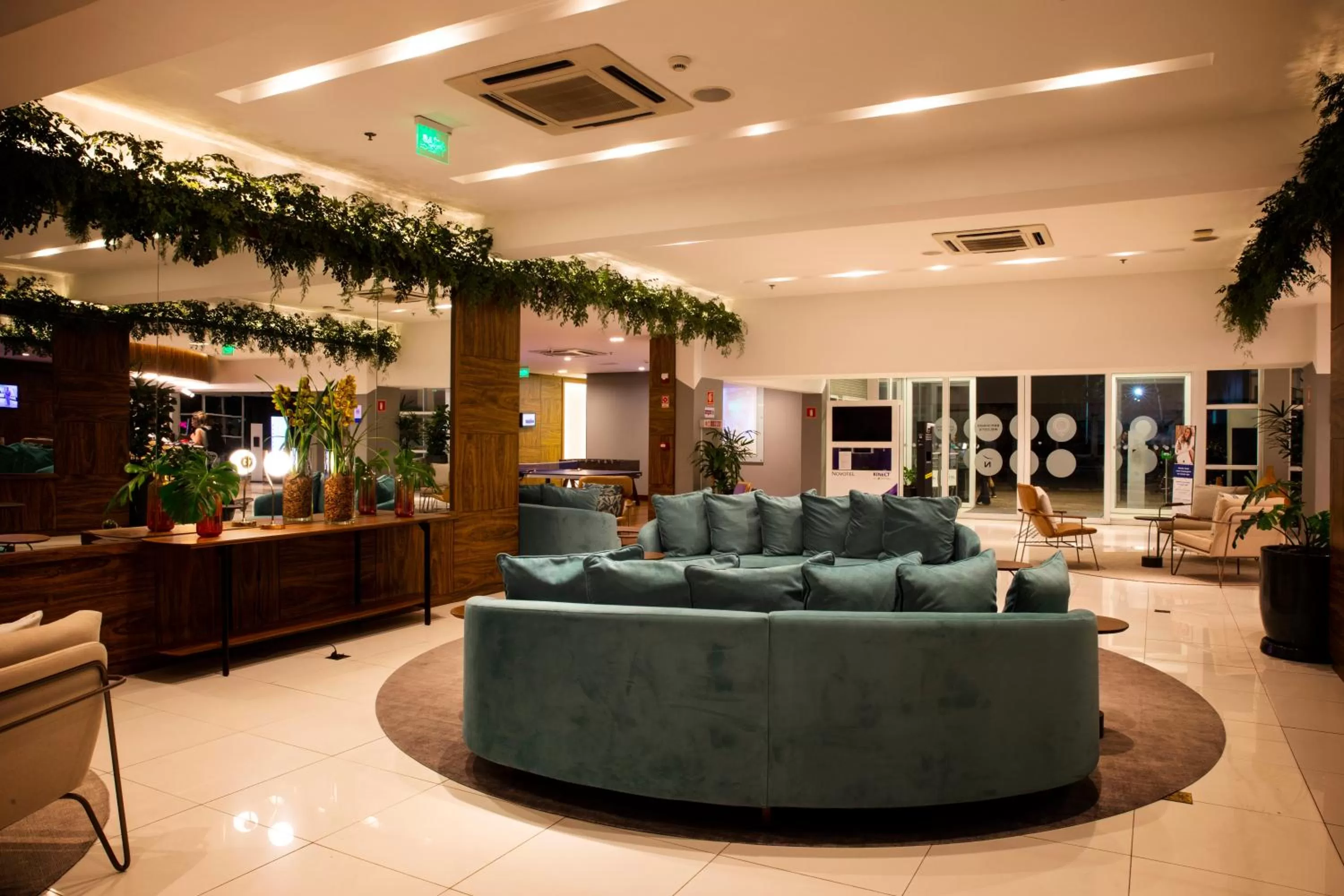 Lobby or reception in Novotel Sao Paulo Morumbi