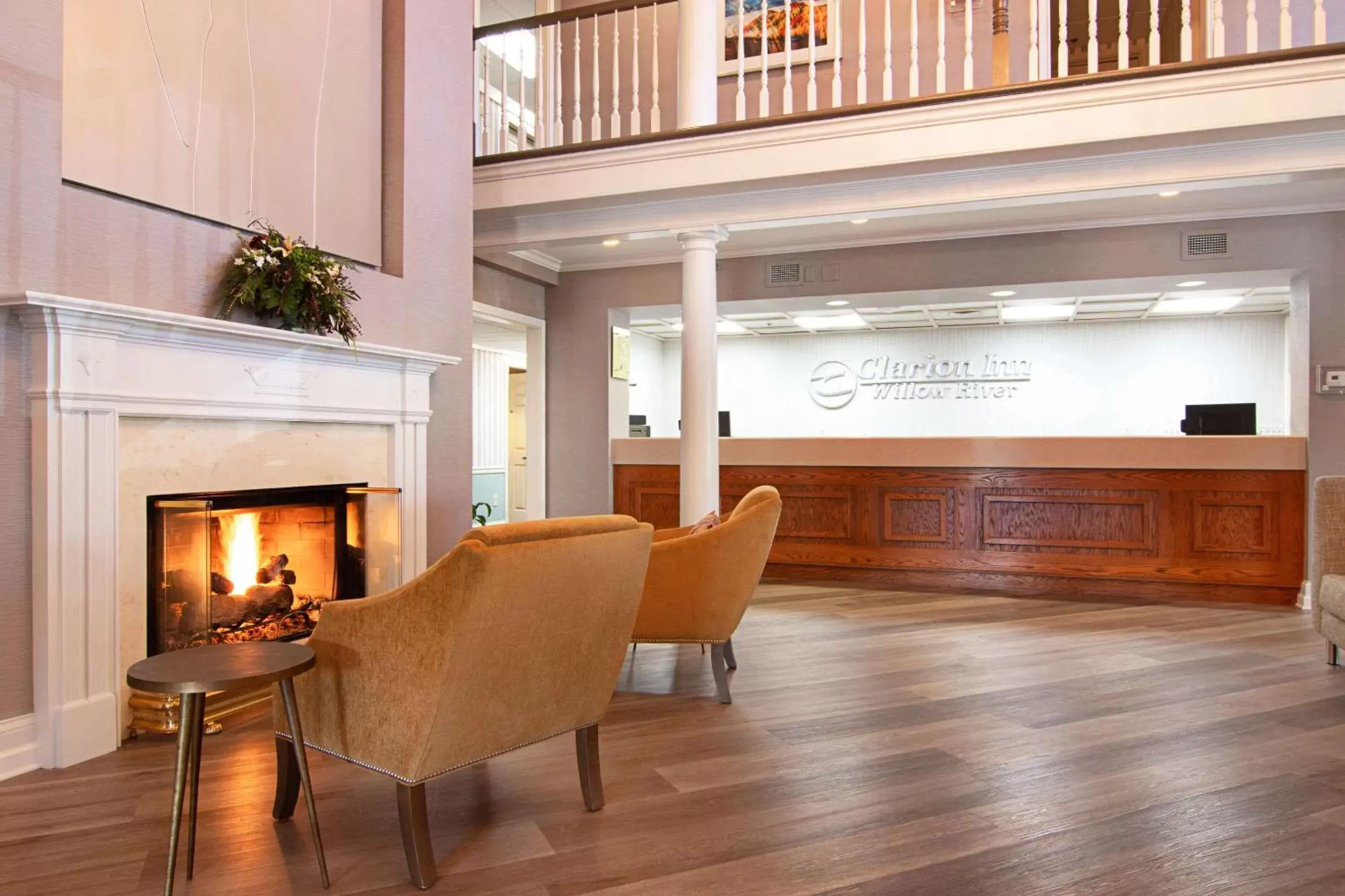 Lobby or reception in Clarion Inn Willow River Lobby or reception in Clarion Inn Willow River