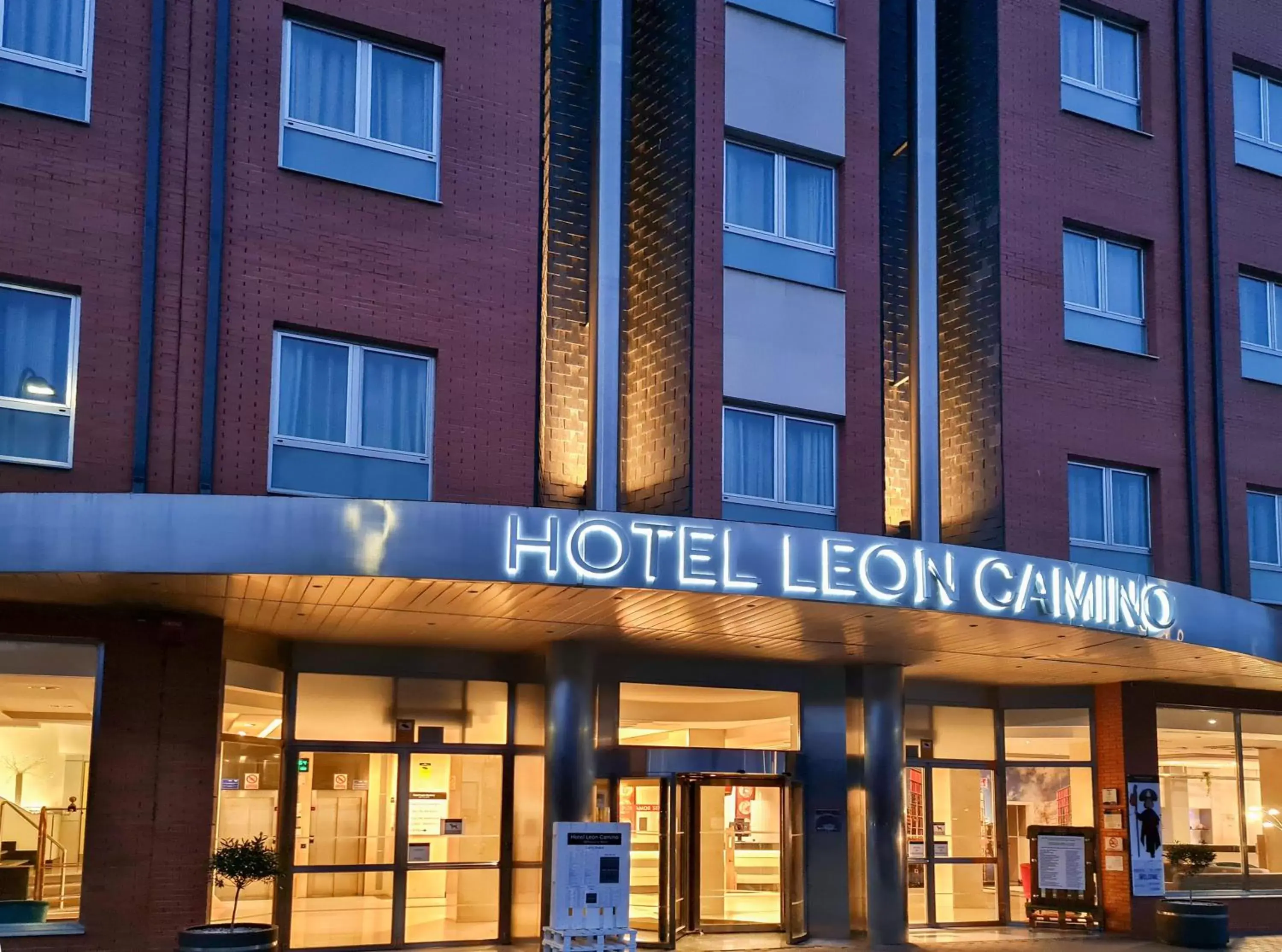 Property building in Hotel León Camino Affiliated by Meliá