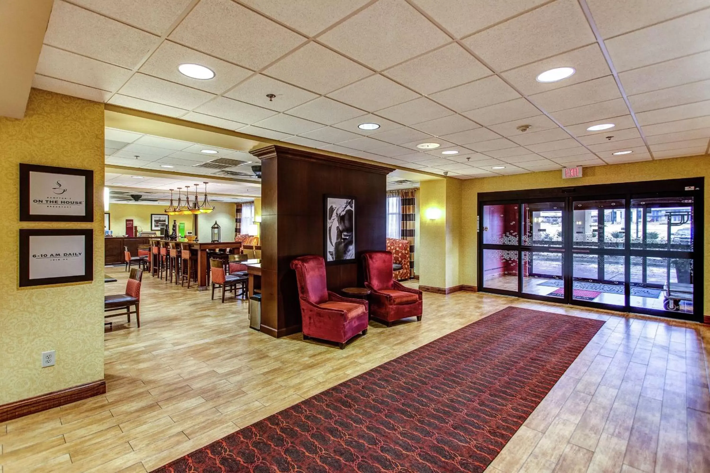 Lobby or reception in Hampton Inn Junction City Lobby or reception in Hampton Inn Junction City