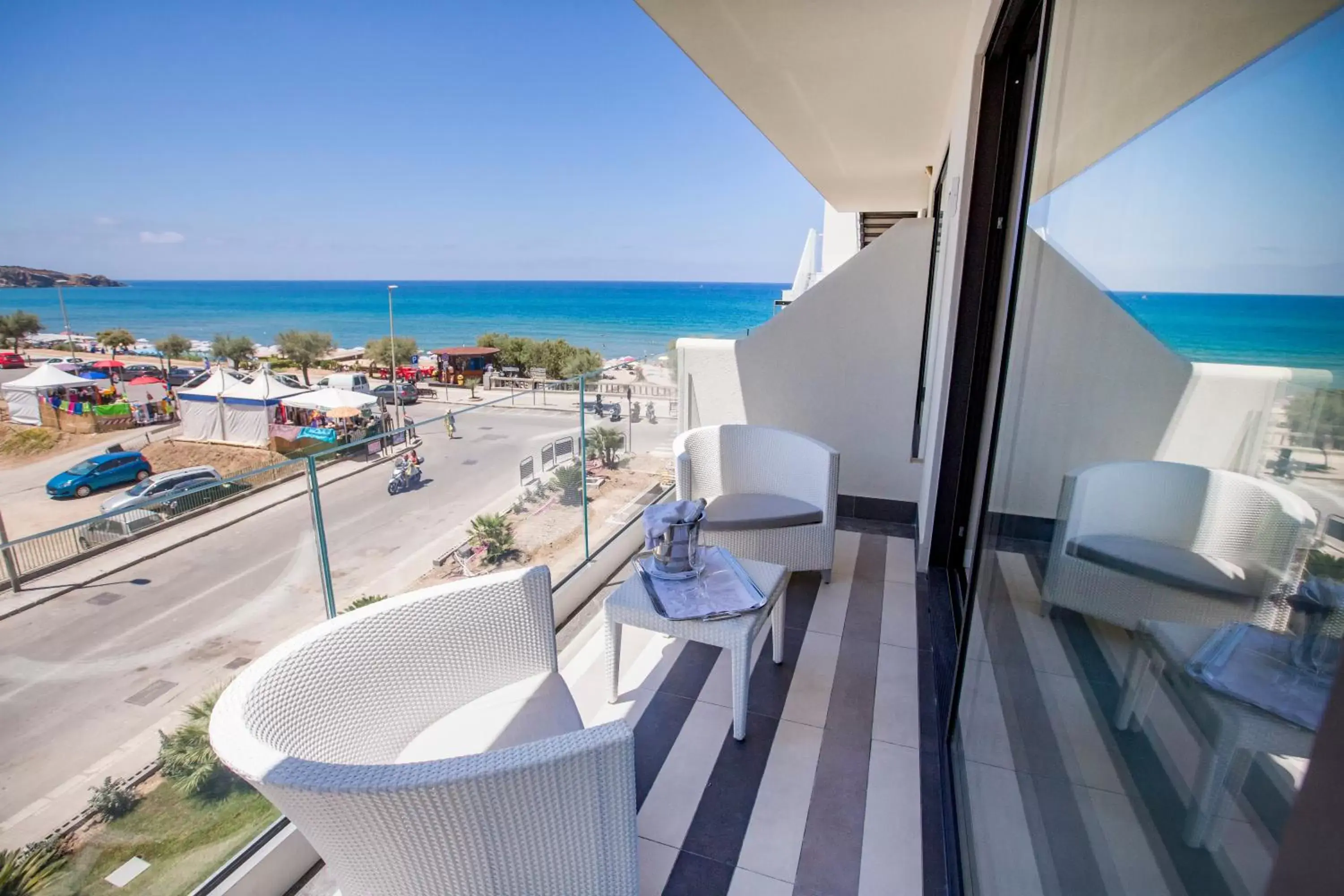 Balcony/Terrace in Victoria Palace Cefalù