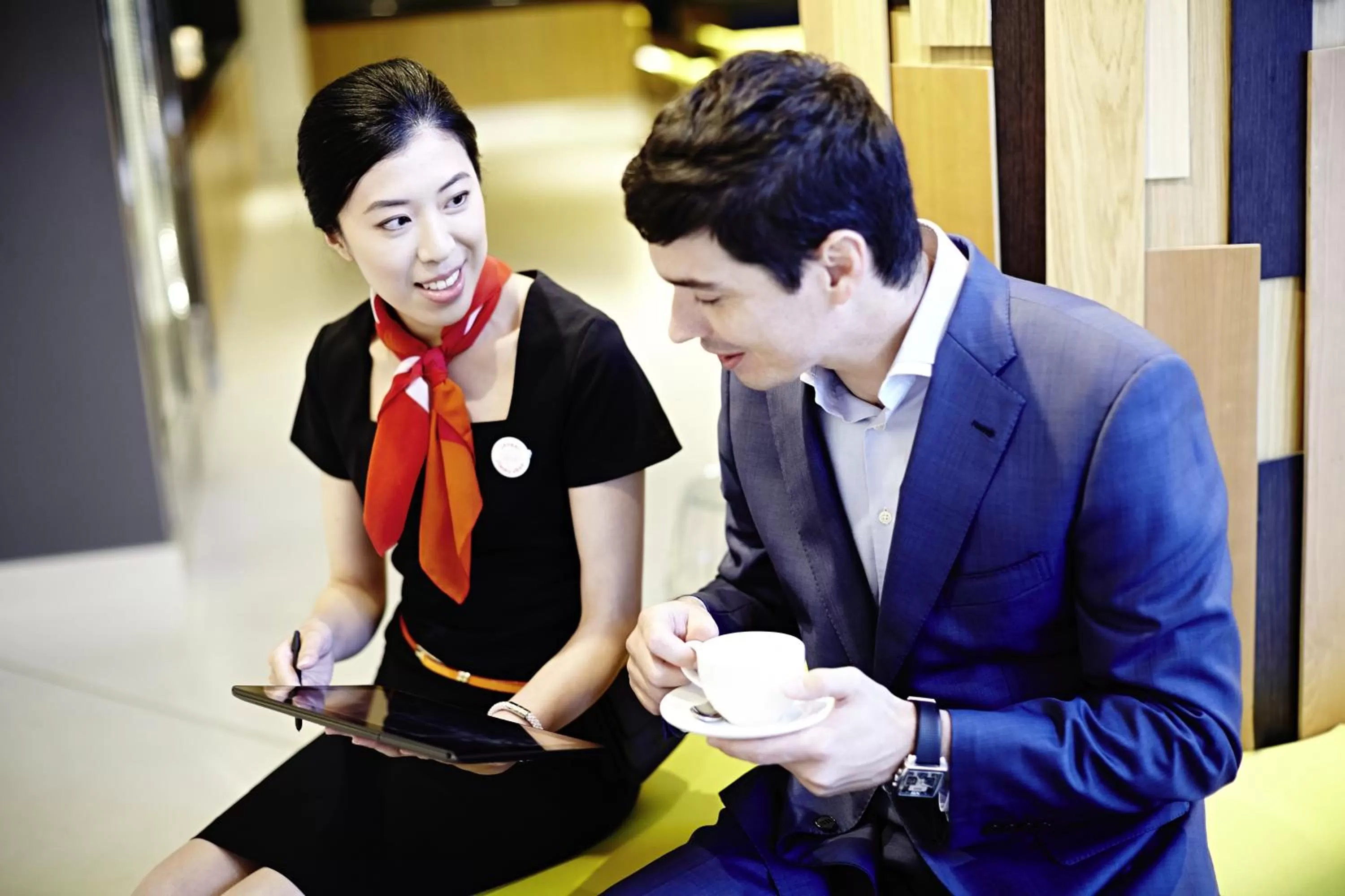 People in Novotel London Brentford