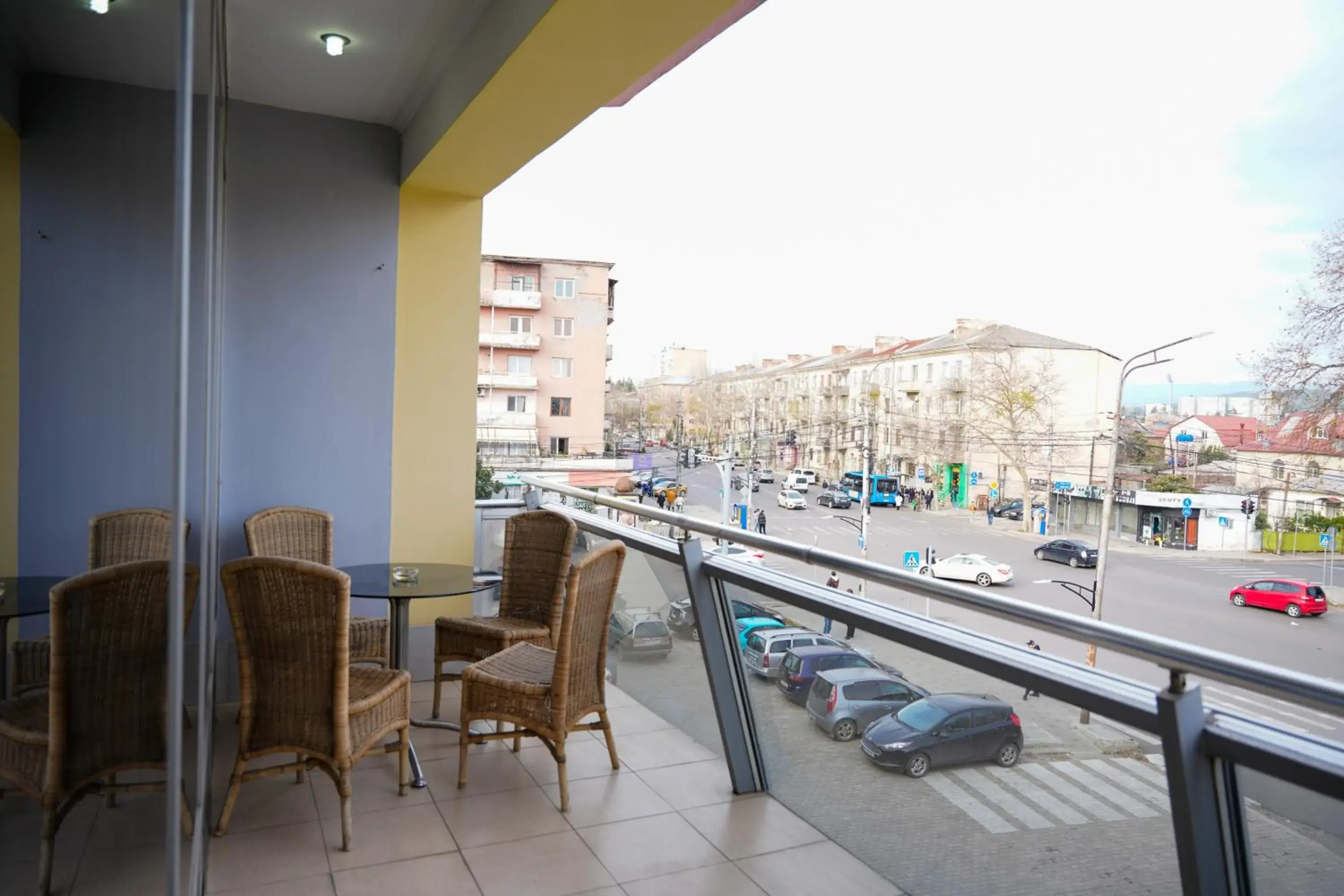 Property building, Balcony/Terrace in Hotel Monopoli Kutaisi