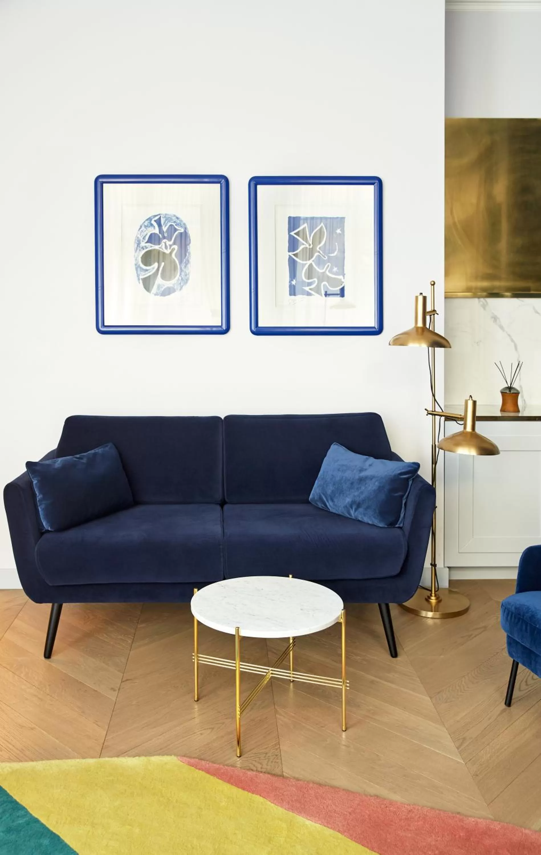 Communal lounge/ TV room in No.4 Residence