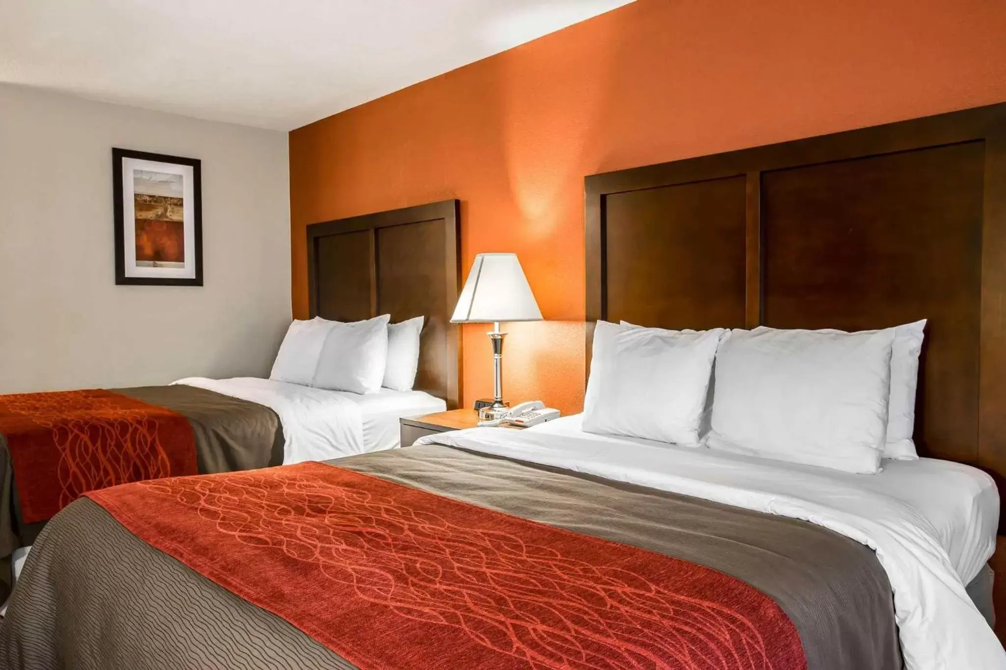 Queen Room with Two Queen Beds - Non-Smoking in Comfort Inn near Great Smoky Mountain National Park