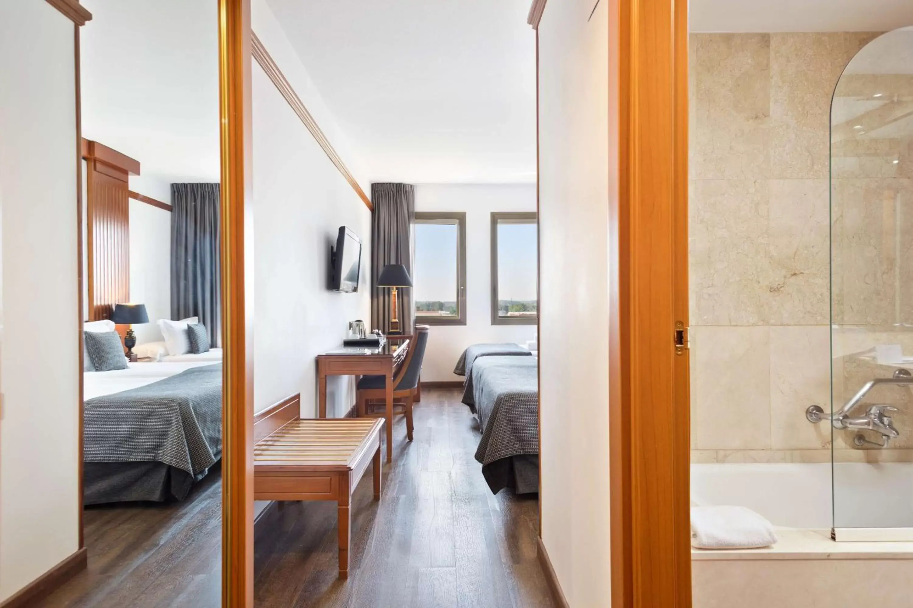 Bedroom in Best Western Premier CMC Girona