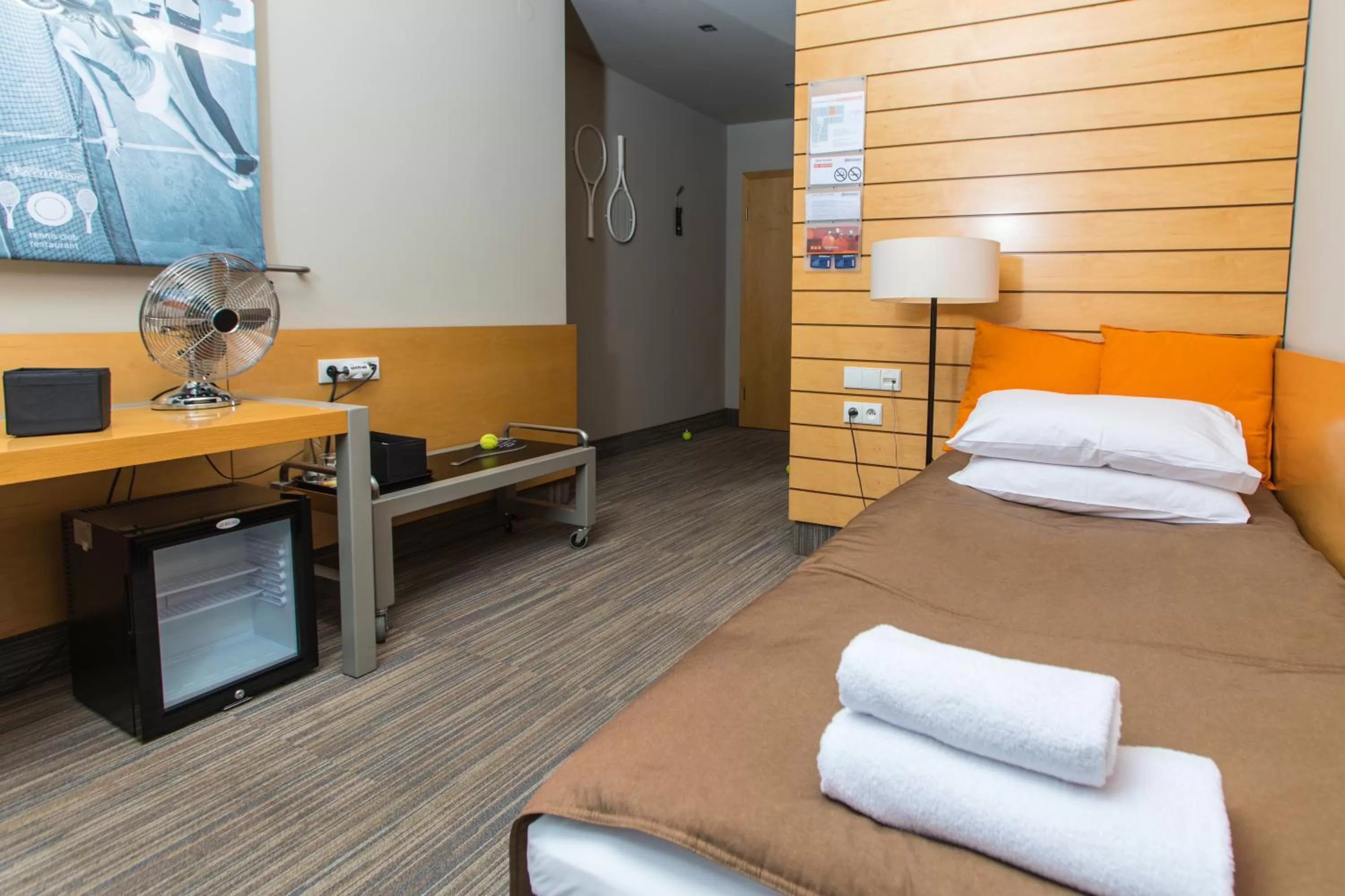 Bed in Hotel Restauracja Tenis Kortowo