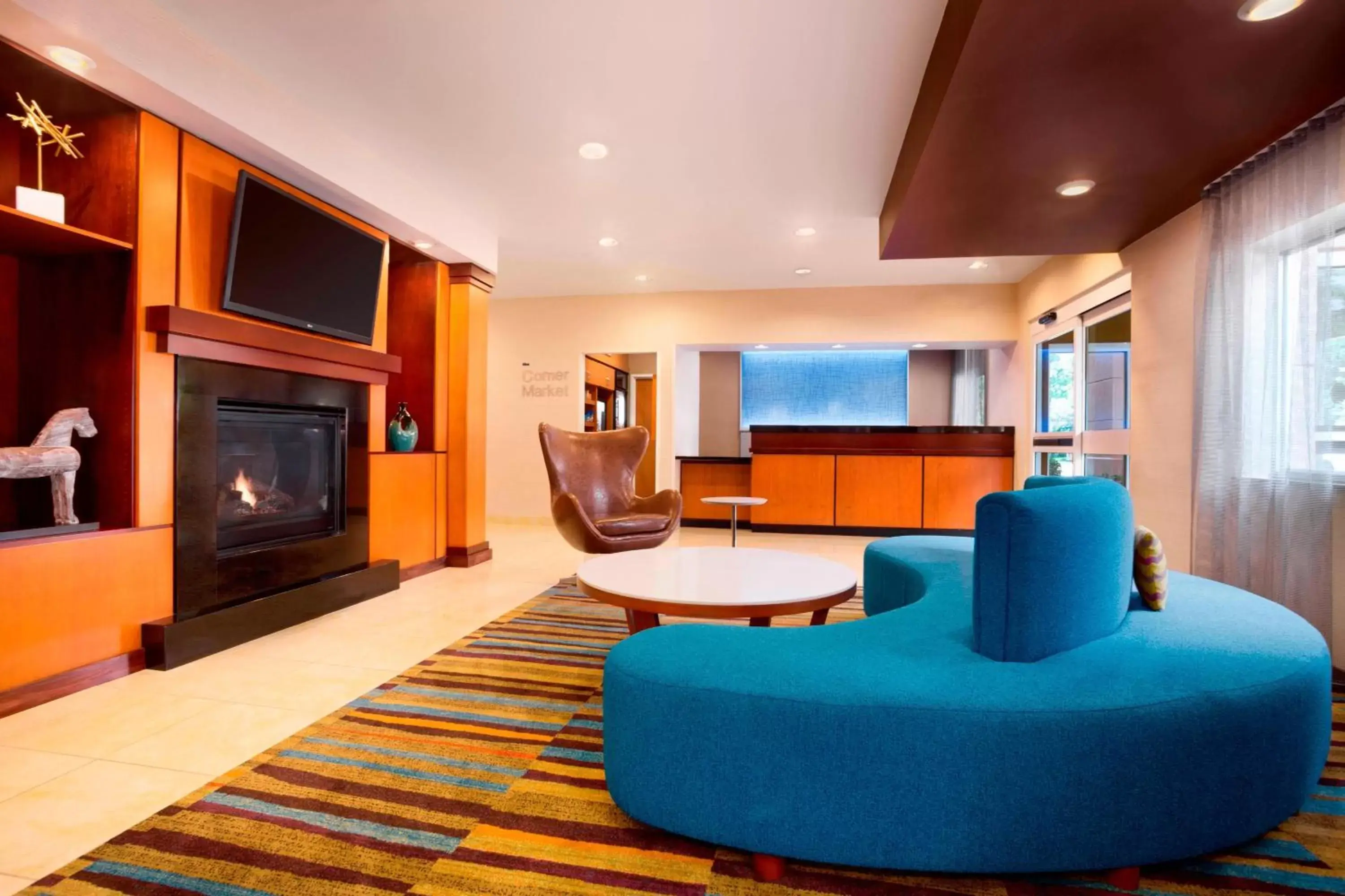 Lobby or reception, Seating Area in Fairfield Inn & Suites by Marriott Houston Energy Corridor/Katy Freeway
