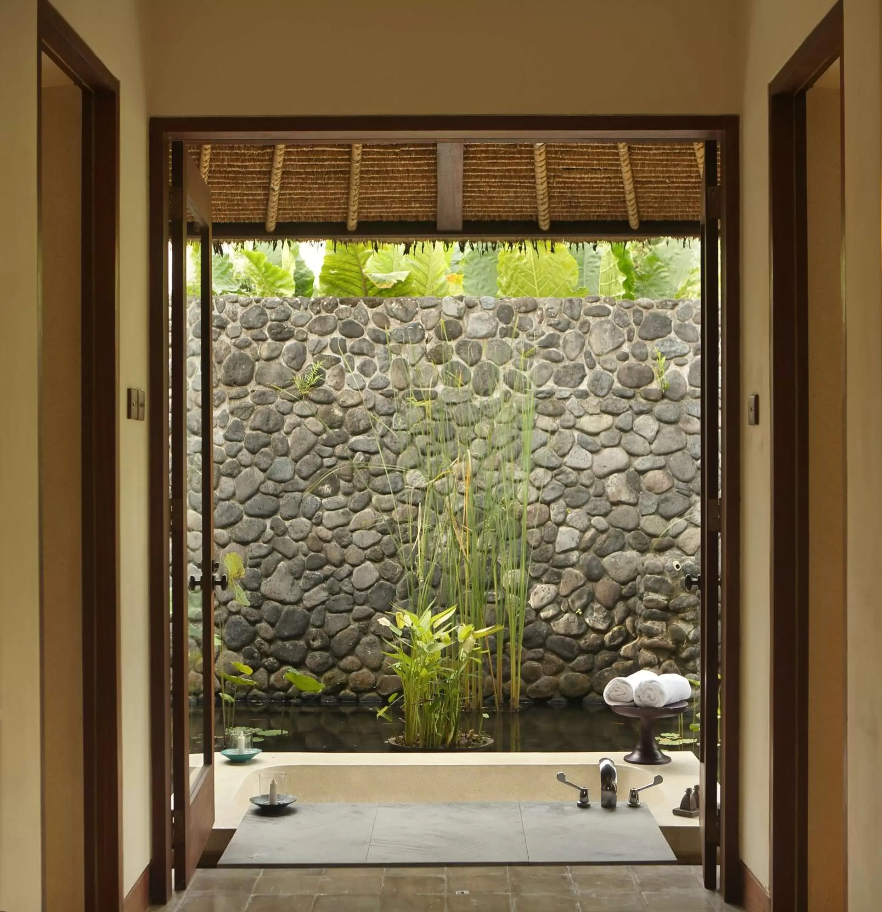 Bathroom in Alila Ubud