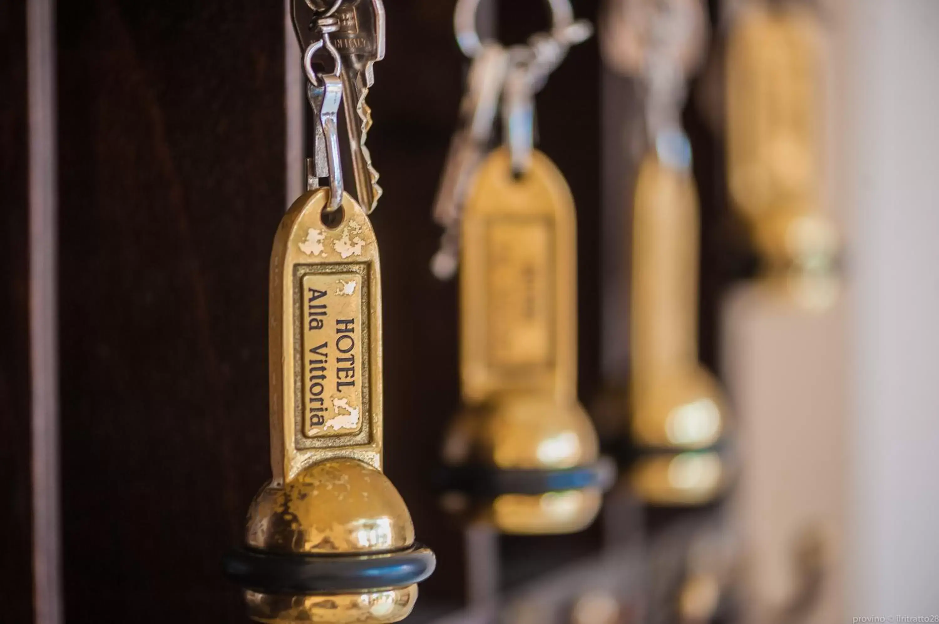 Decorative detail in Hotel Ristorante Alla Vittoria