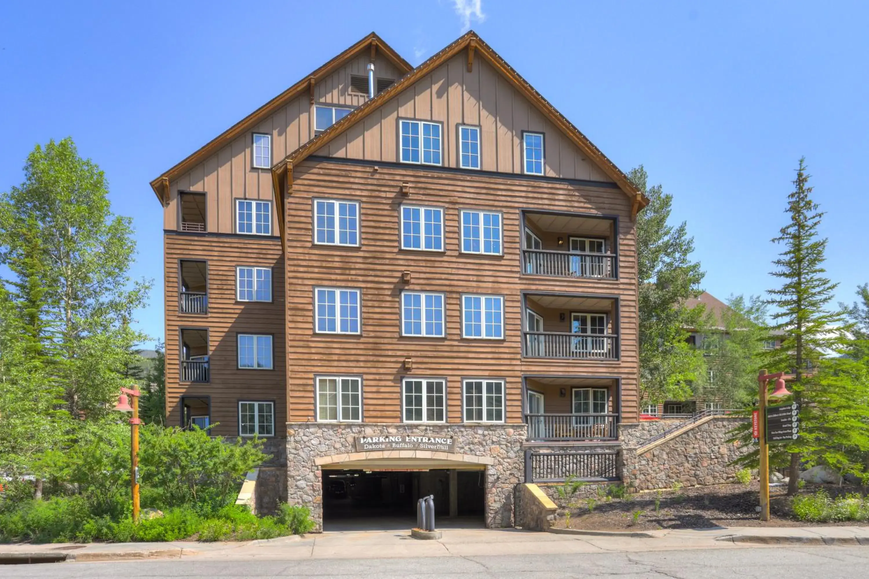 Property Building in River Run Village by Keystone Resort