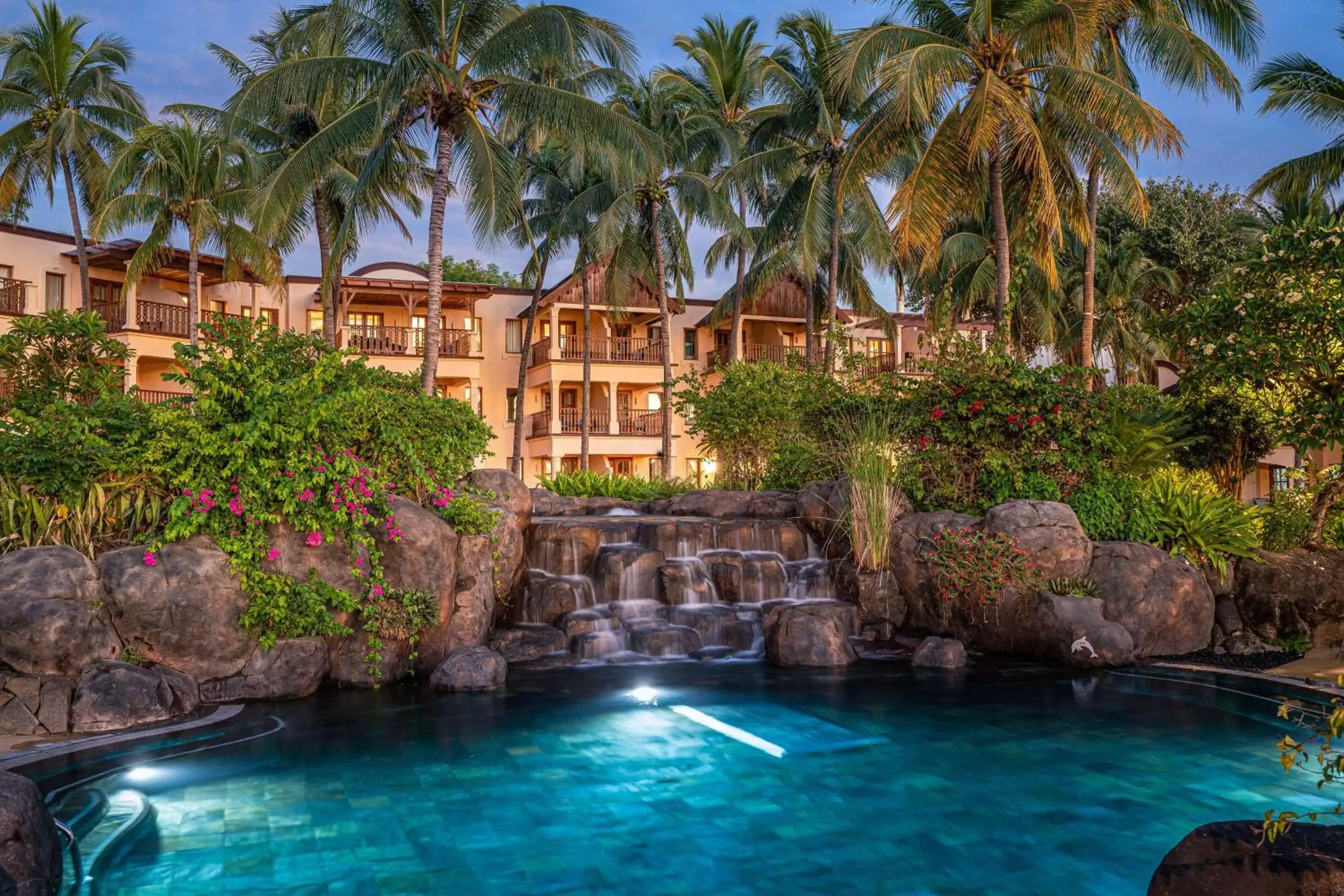 Pool view, Swimming Pool in Hilton Mauritius Resort & Spa