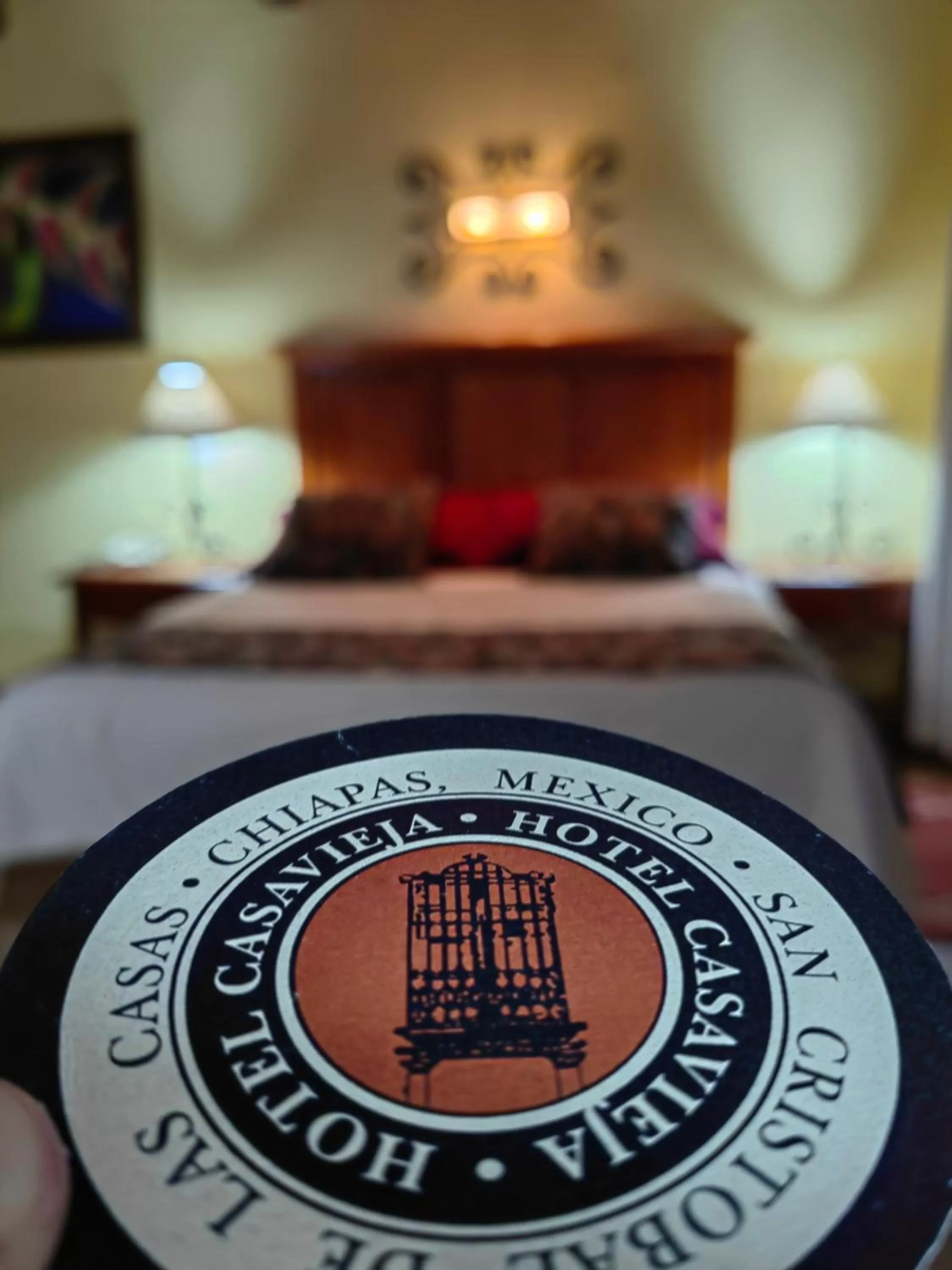 Bed in Hotel Casavieja