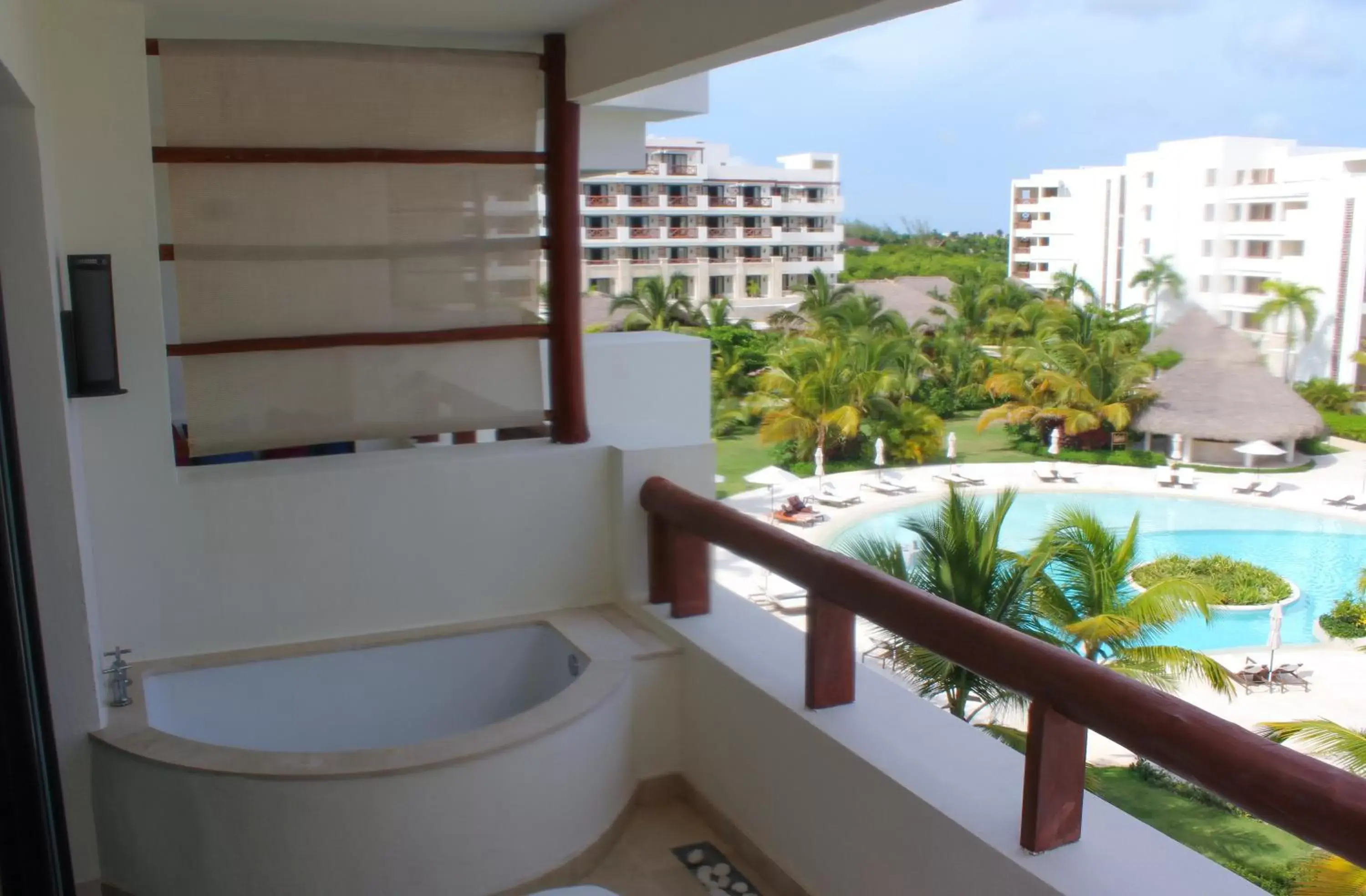 Pool view in Secrets Cap Cana Resort & Spa - Adults Only - All Inclusive Pool view in Secrets Cap Cana Resort & Spa - Adults Only - All Inclusive