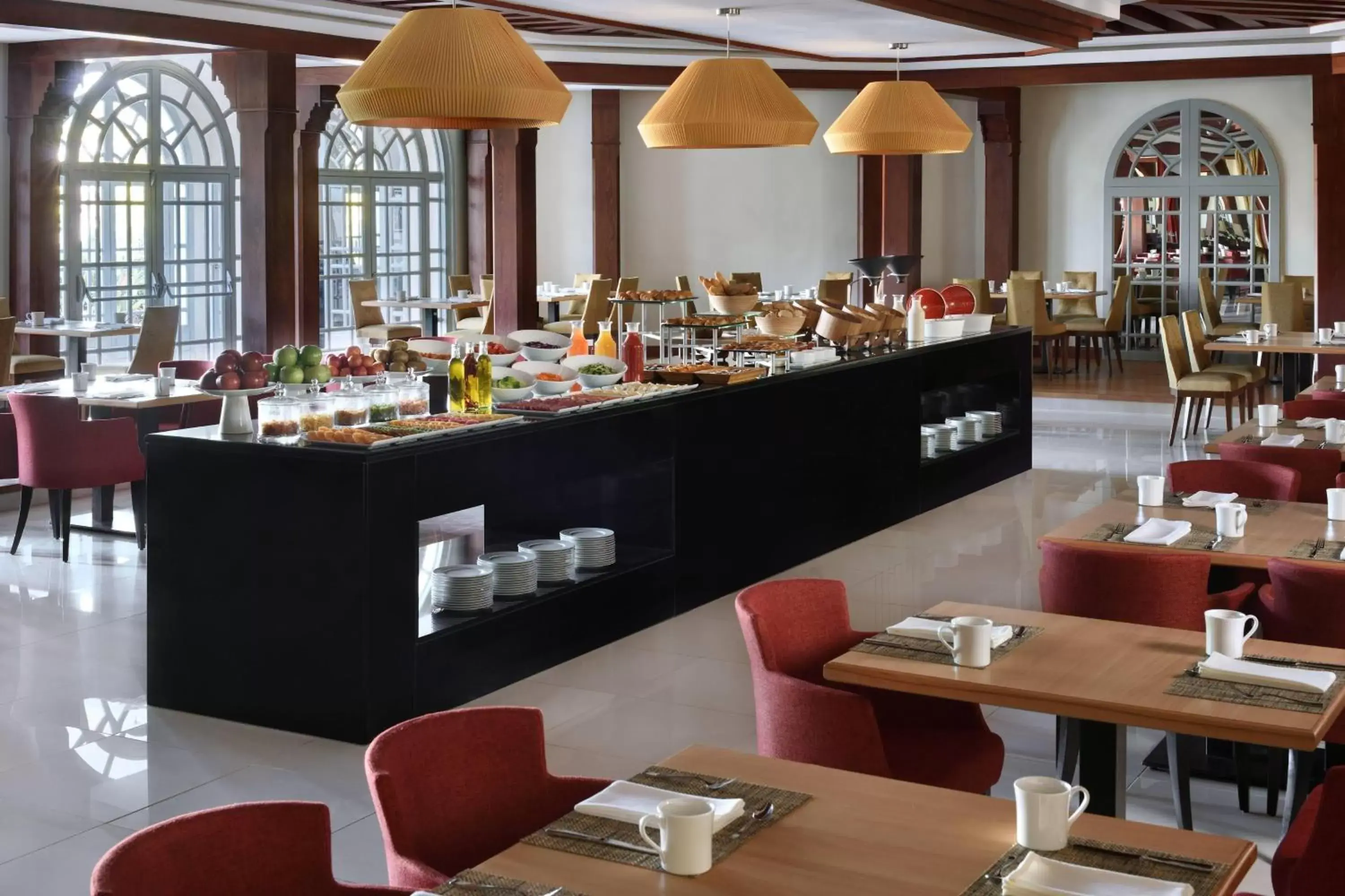 Breakfast, Restaurant/Places to Eat in Fes Marriott Hotel Jnan Palace