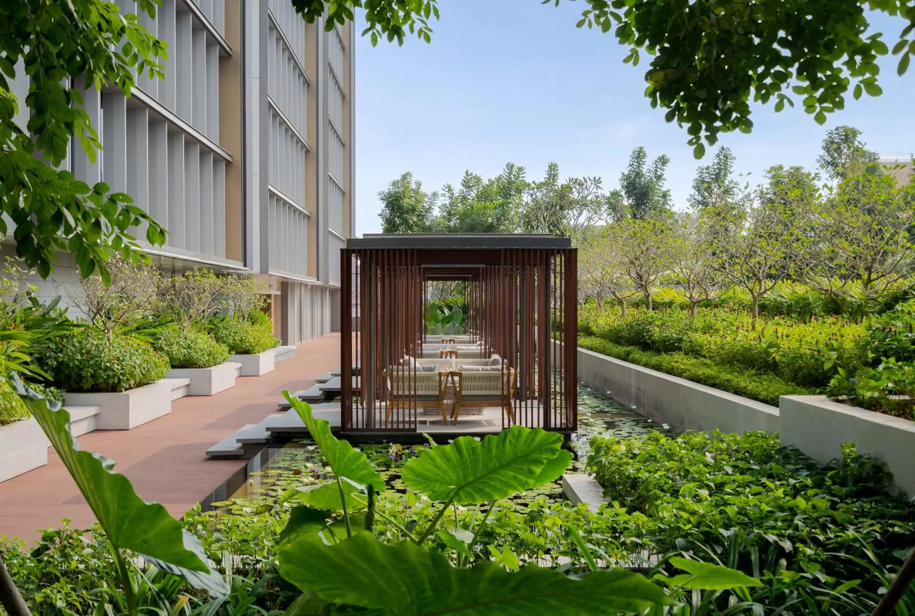 Natural landscape in Hyatt Regency Phnom Penh