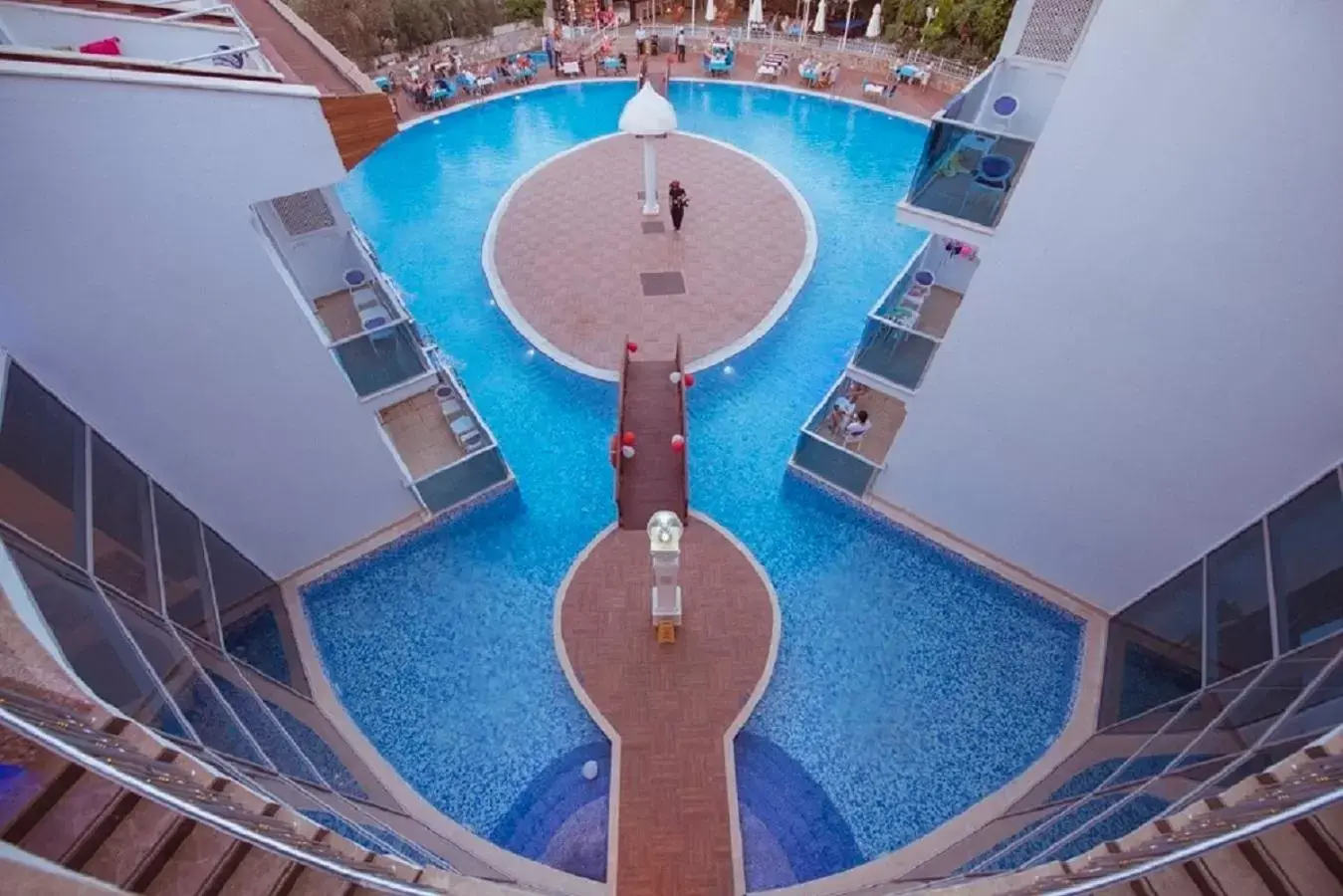 Swimming pool, Pool View in Ocean Blue High Class Hotel & SPA