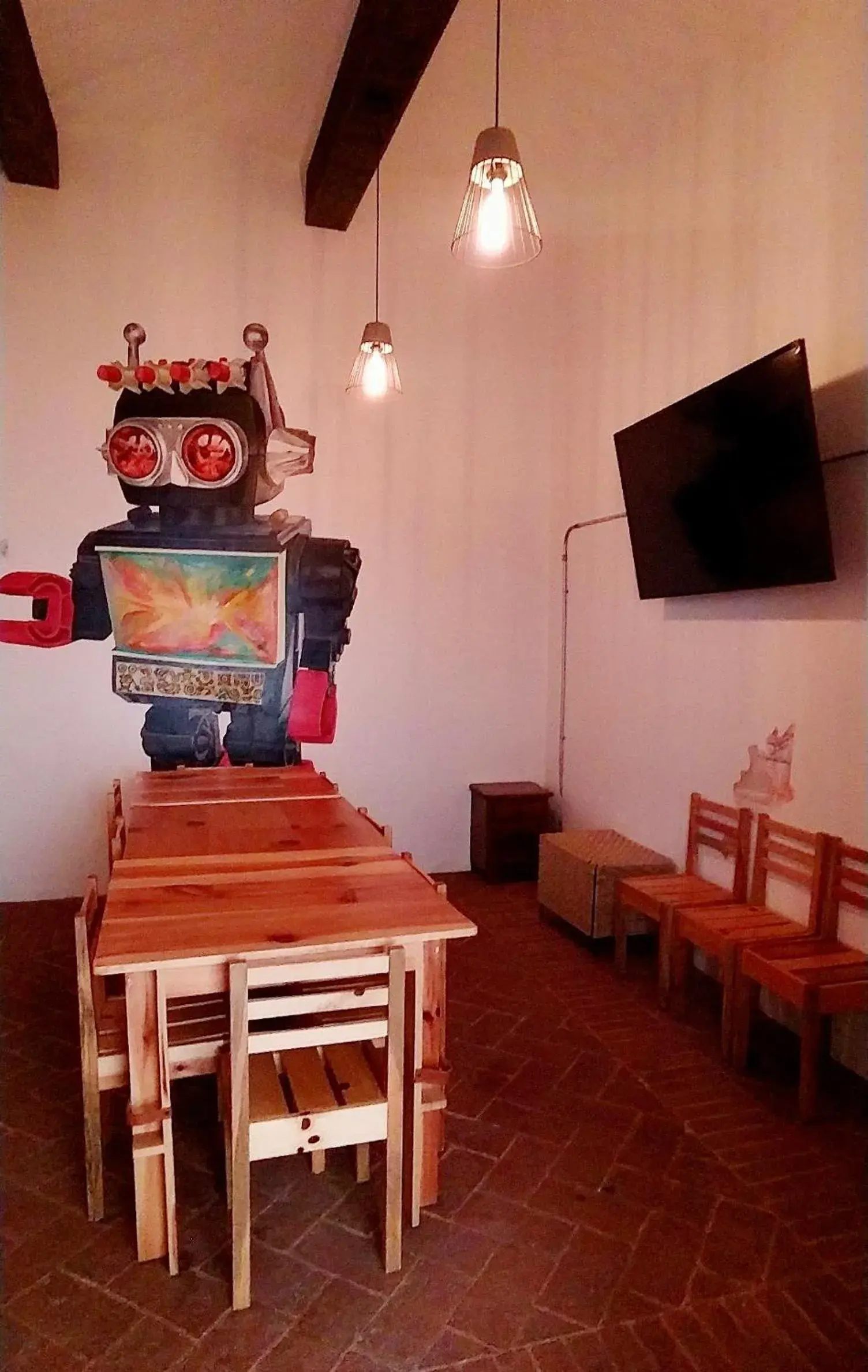 Seating area, TV/Entertainment Center in NaNa Vida Hotel Oaxaca