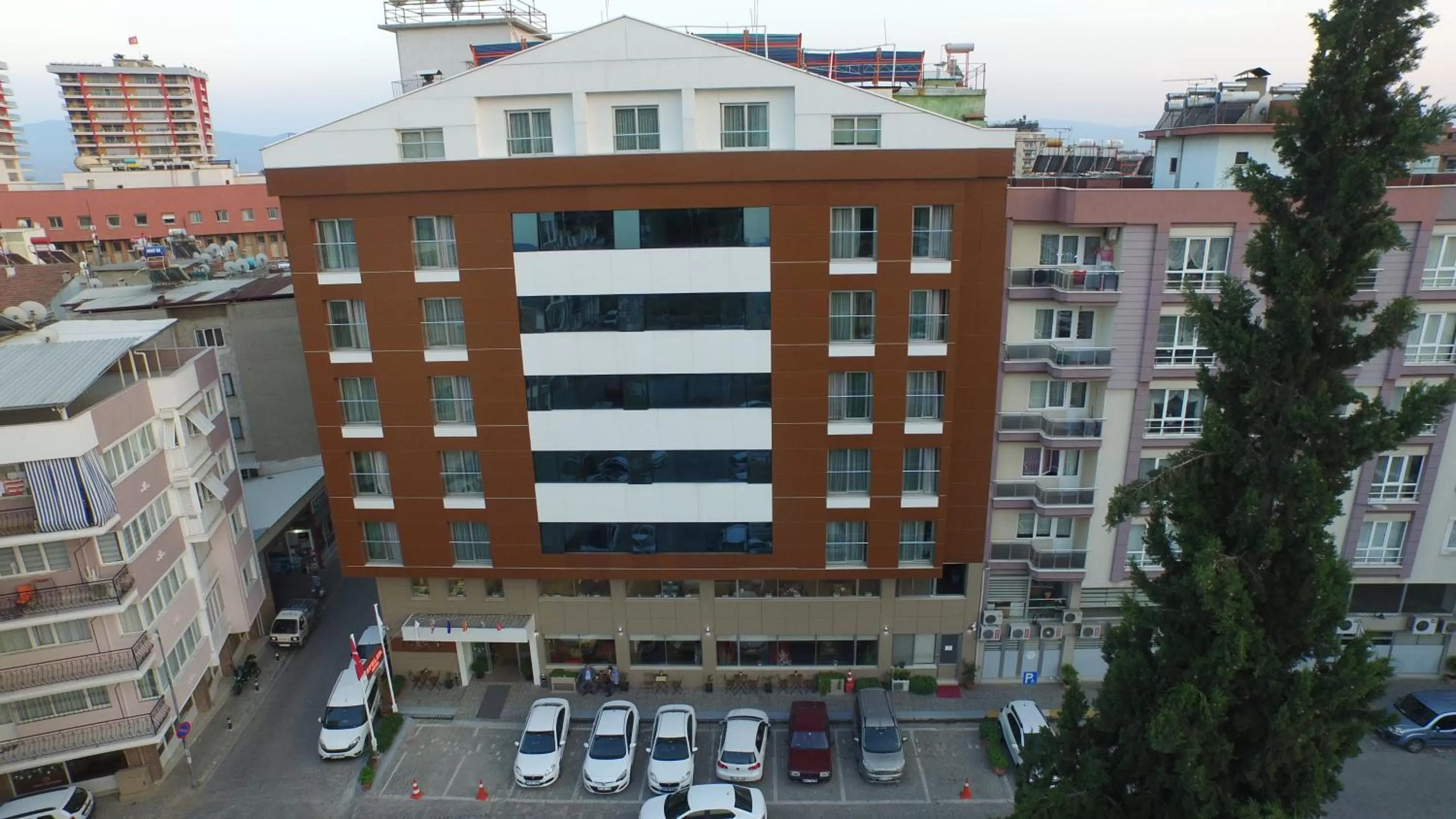 Bird's eye view in Efeler Hotel