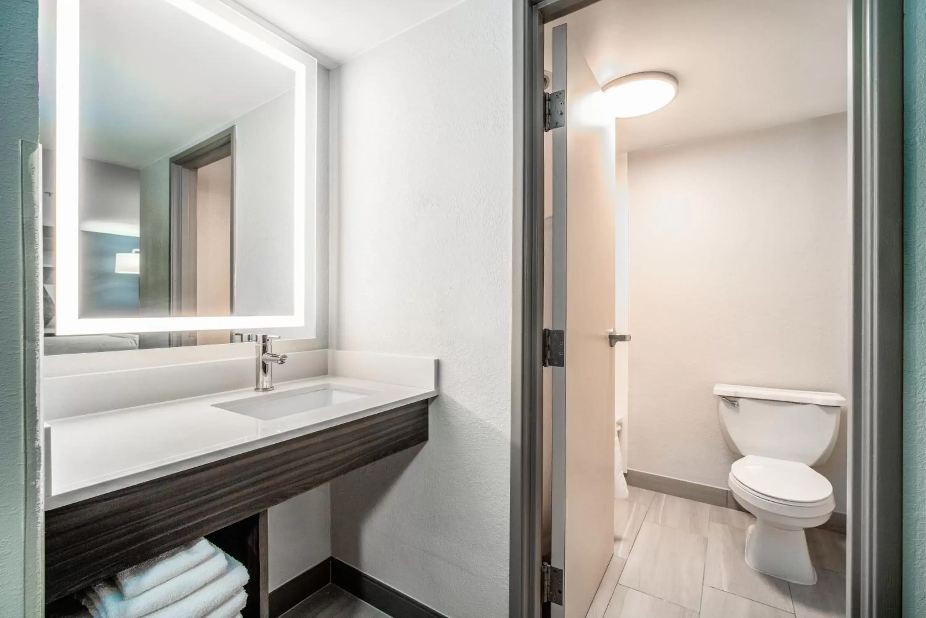 Shower, Bathroom in Holiday Inn Express & Suites Phoenix - Mesa West, an IHG Hotel