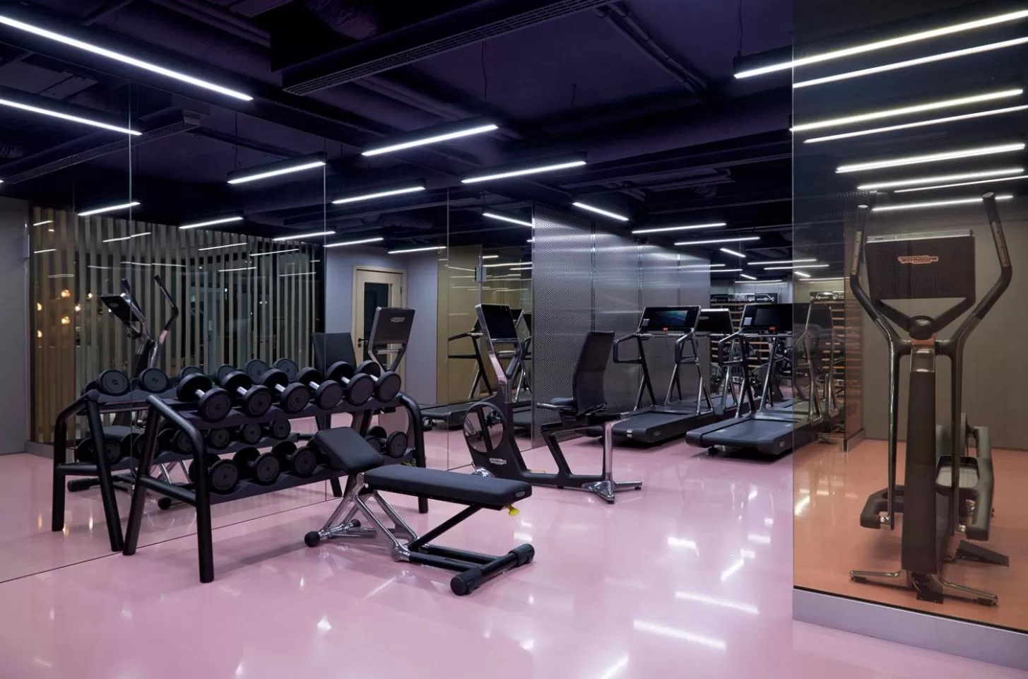 Fitness centre/facilities in PURO Kraków Kazimierz