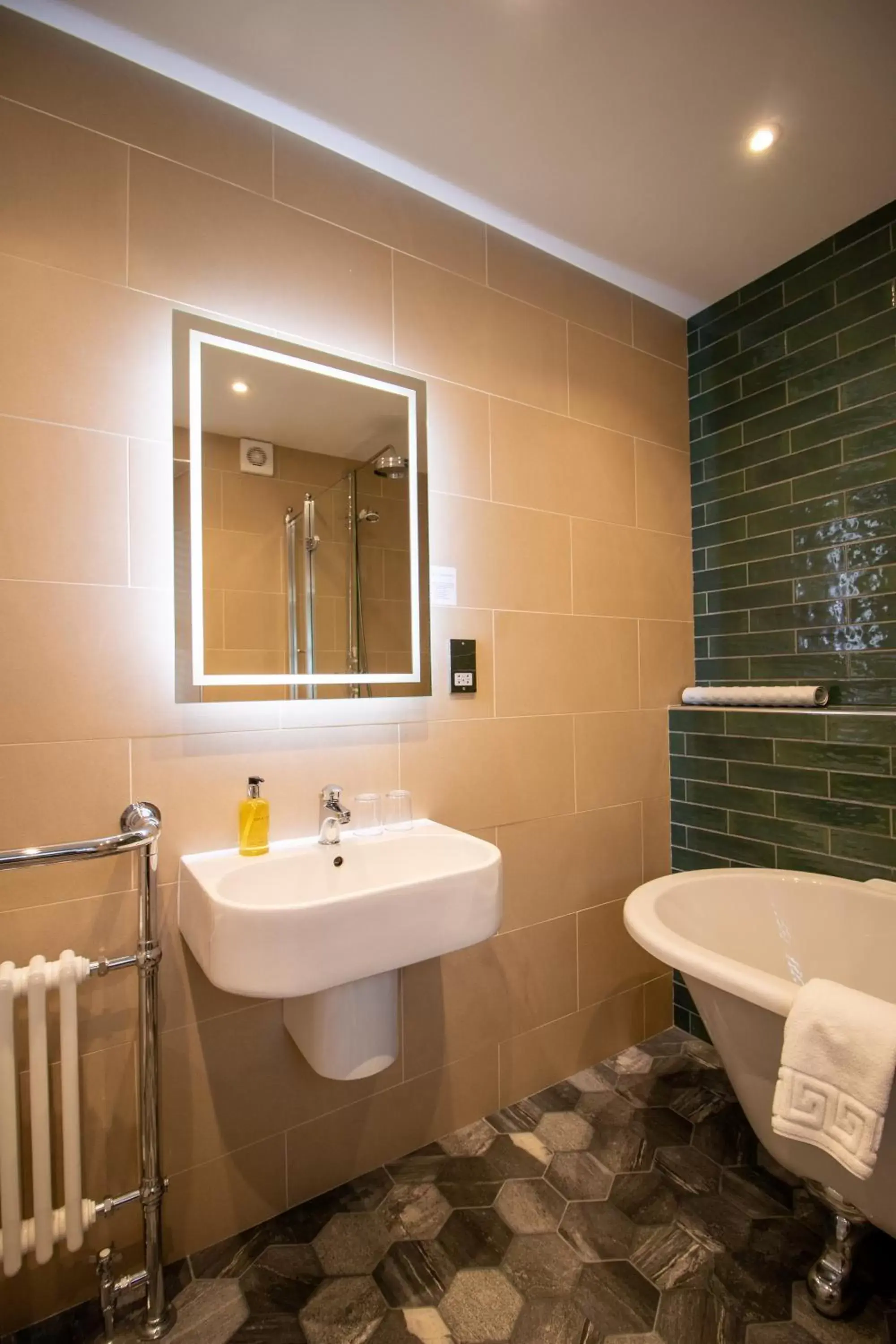 Bathroom in Fairfield House and Gardens