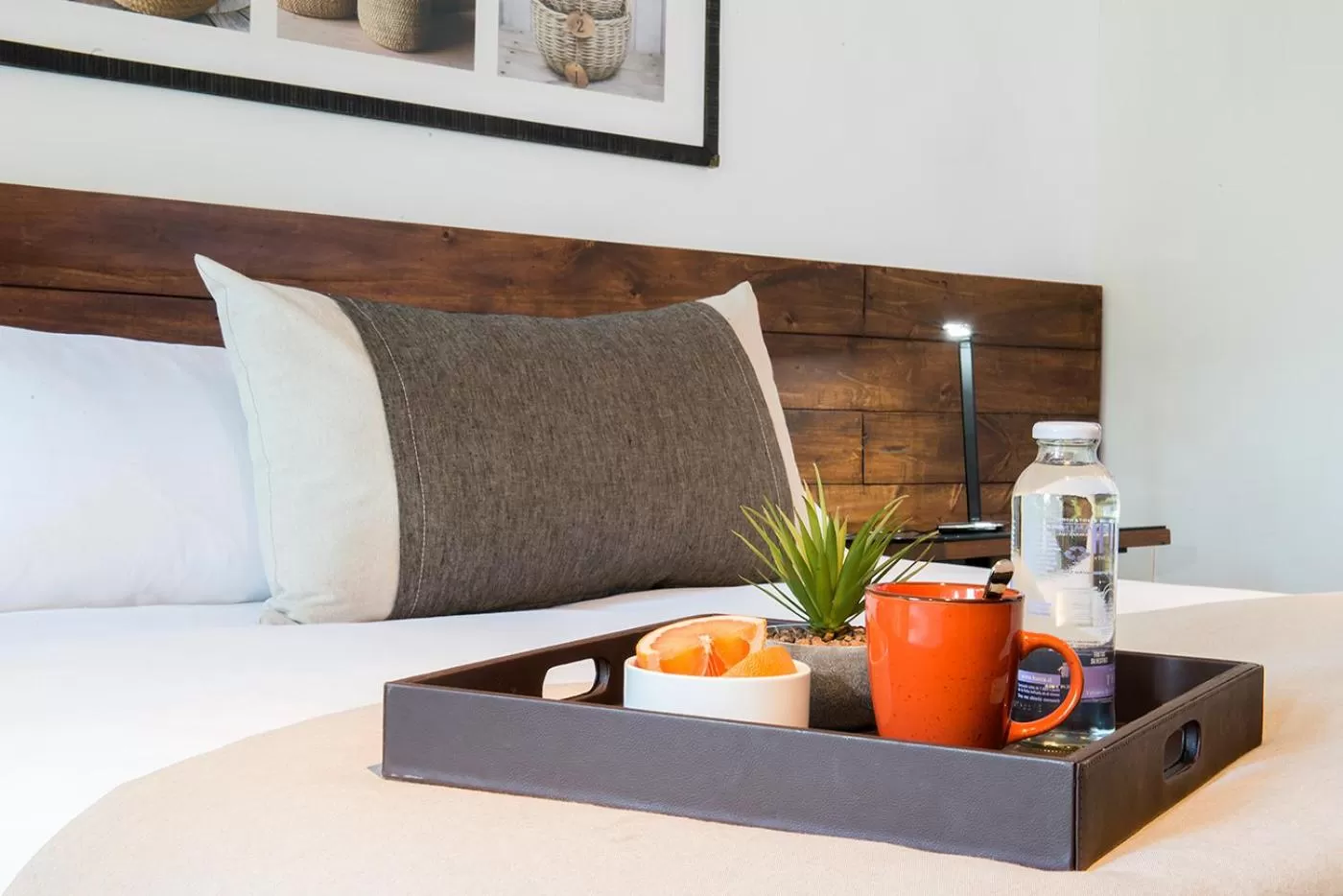 Coffee/tea facilities, Bed in The Place