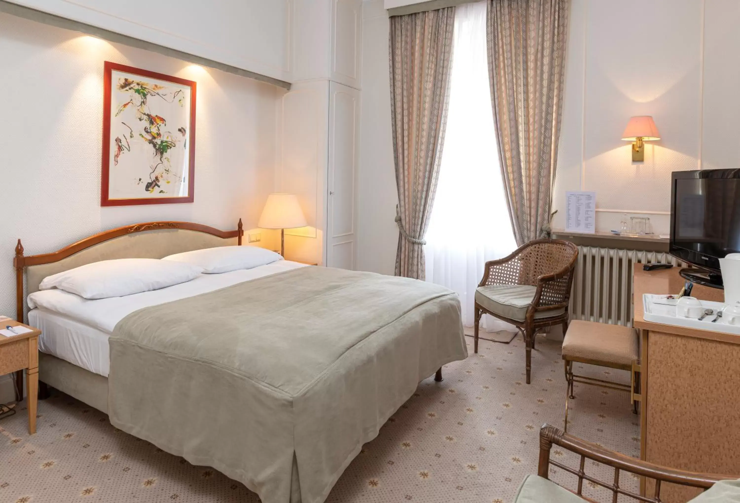 Bed in Grand Hotel Cravat