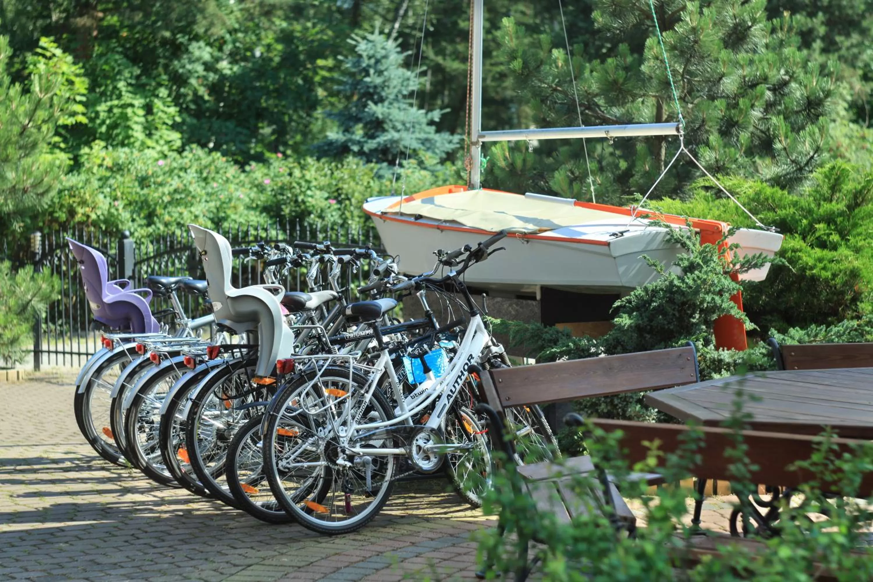 Garden in Hotel Bartan Gdansk Seaside