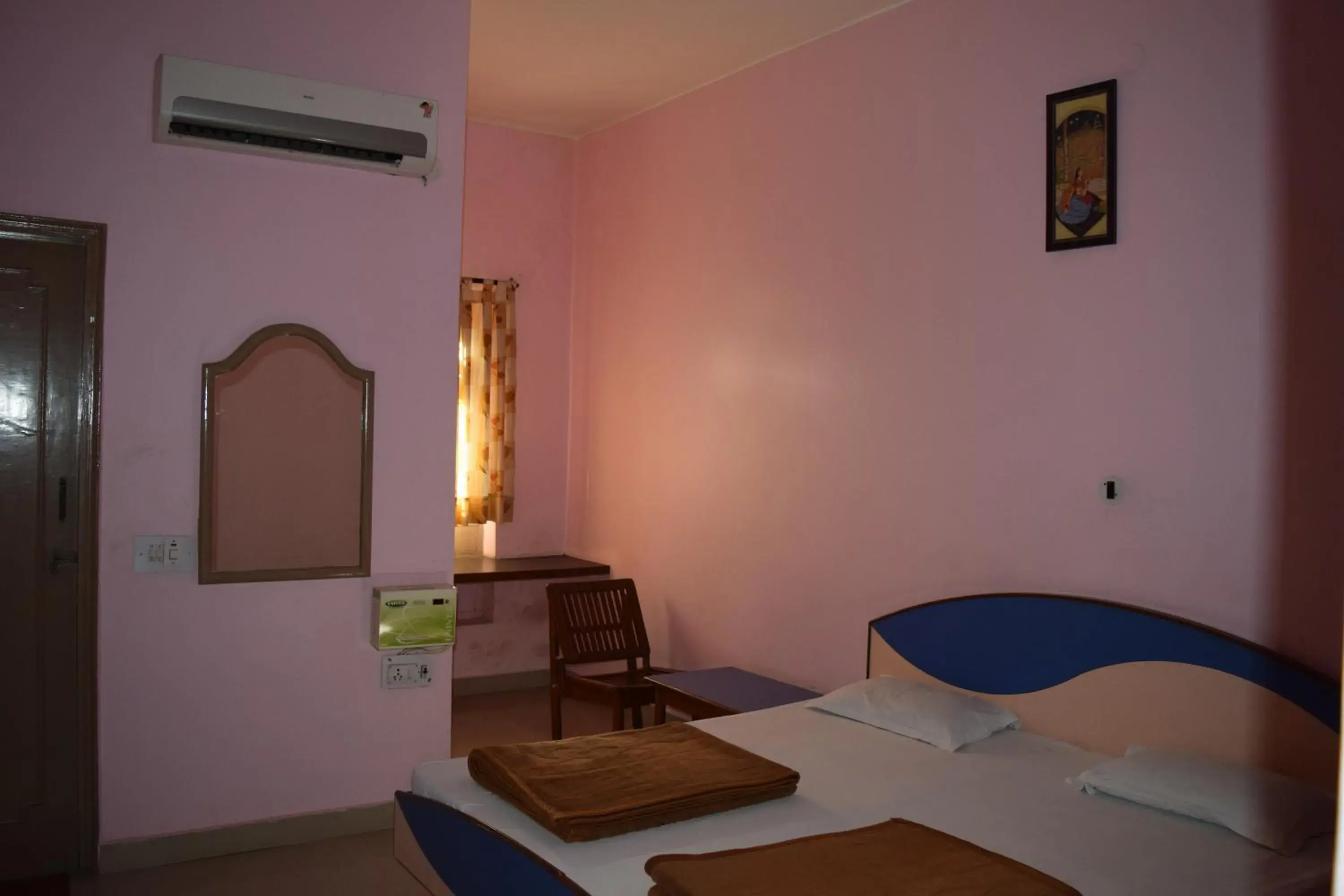 Photo of the whole room, Bed in Hotel Moksha (Previously Raj Deep)