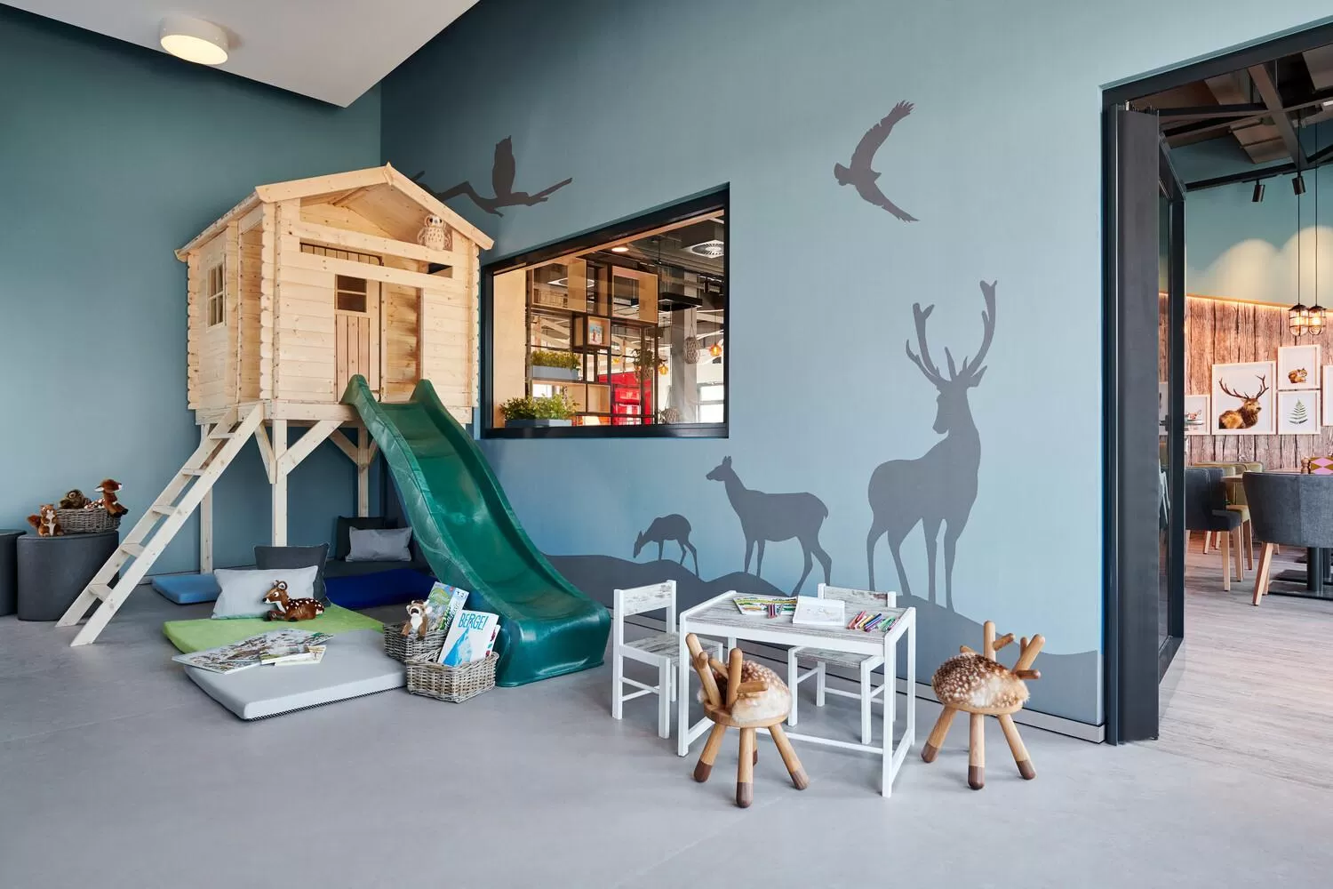 Children play ground in aja Ruhpolding